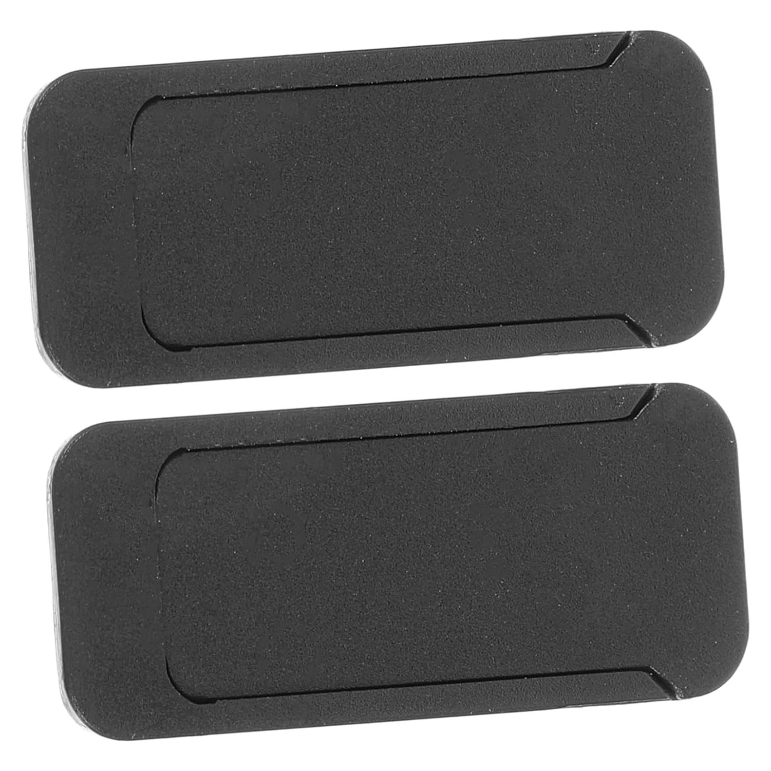 2Pcs Laptop Camera Cover Slide Black Privacy Protector for Webcam Compatible with MacBook Easy to Install and Use