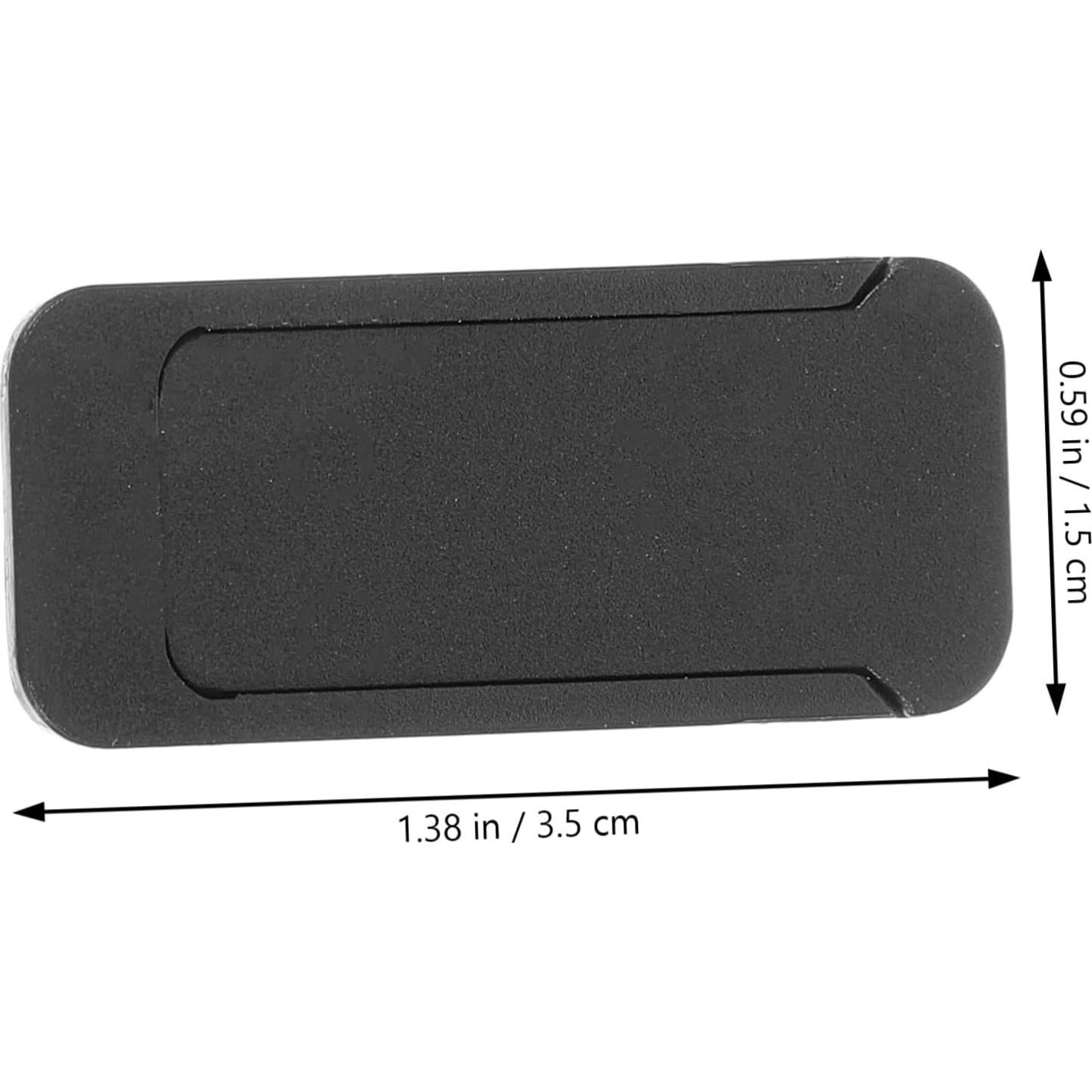 2Pcs Laptop Camera Cover Slide Black Privacy Protector for Webcam Compatible with MacBook Easy to Install and Use