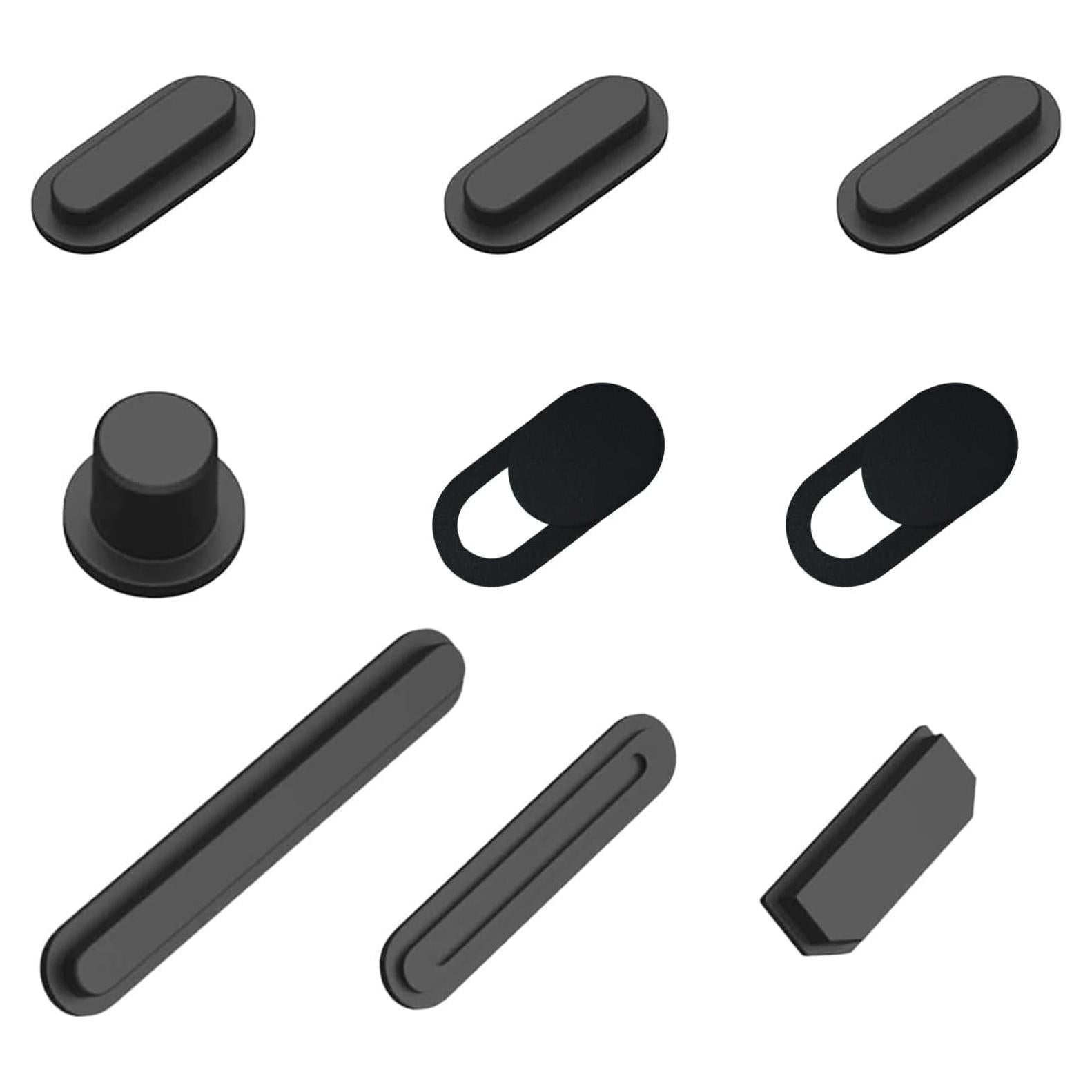 16 PCS Tapa de Polvo MUBUY para MacBook Air/Pro M2 M1 M3 M4