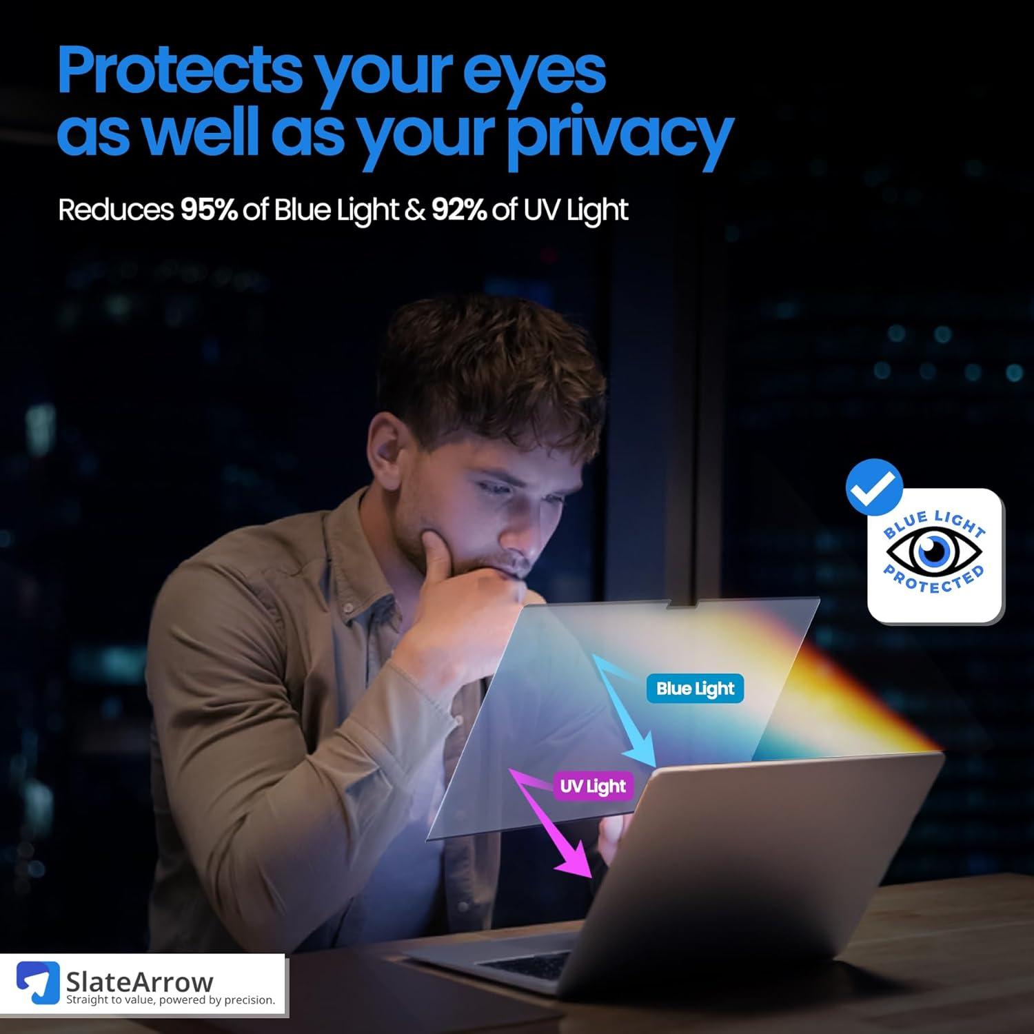 Pantalla de Privacidad Magnética SlateArrow 16" Antirreflejo