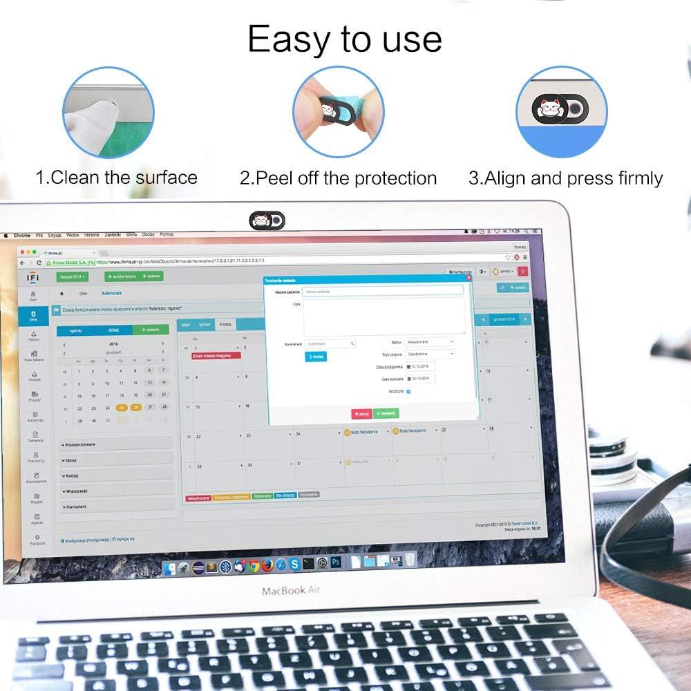 3 Pack Cubiertas de Webcam Haulonda - Protección Privacidad