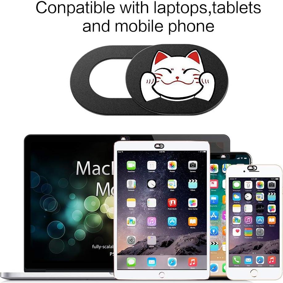 3 Pack Cubiertas de Webcam Haulonda - Protección Privacidad