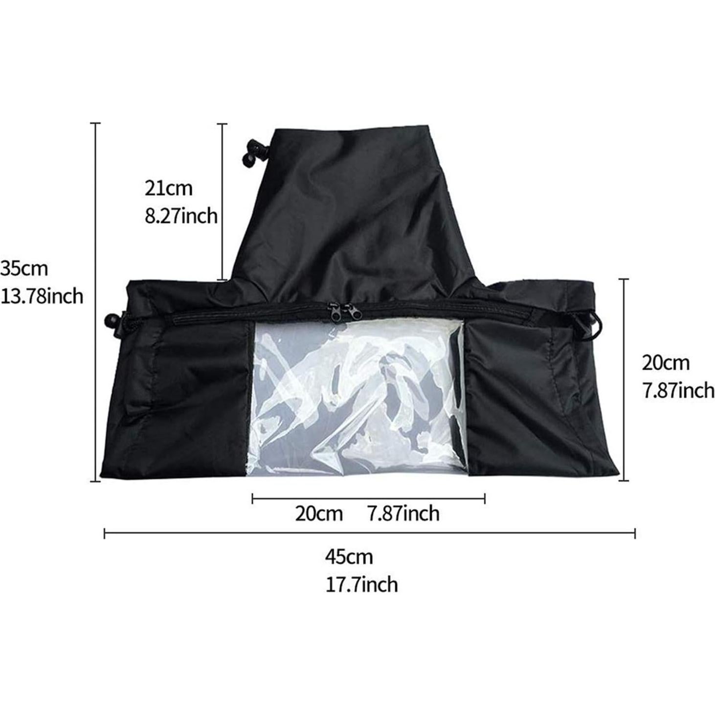 Cubierta de Lluvia WANBY para Cámara DSLR Impermeable Negra