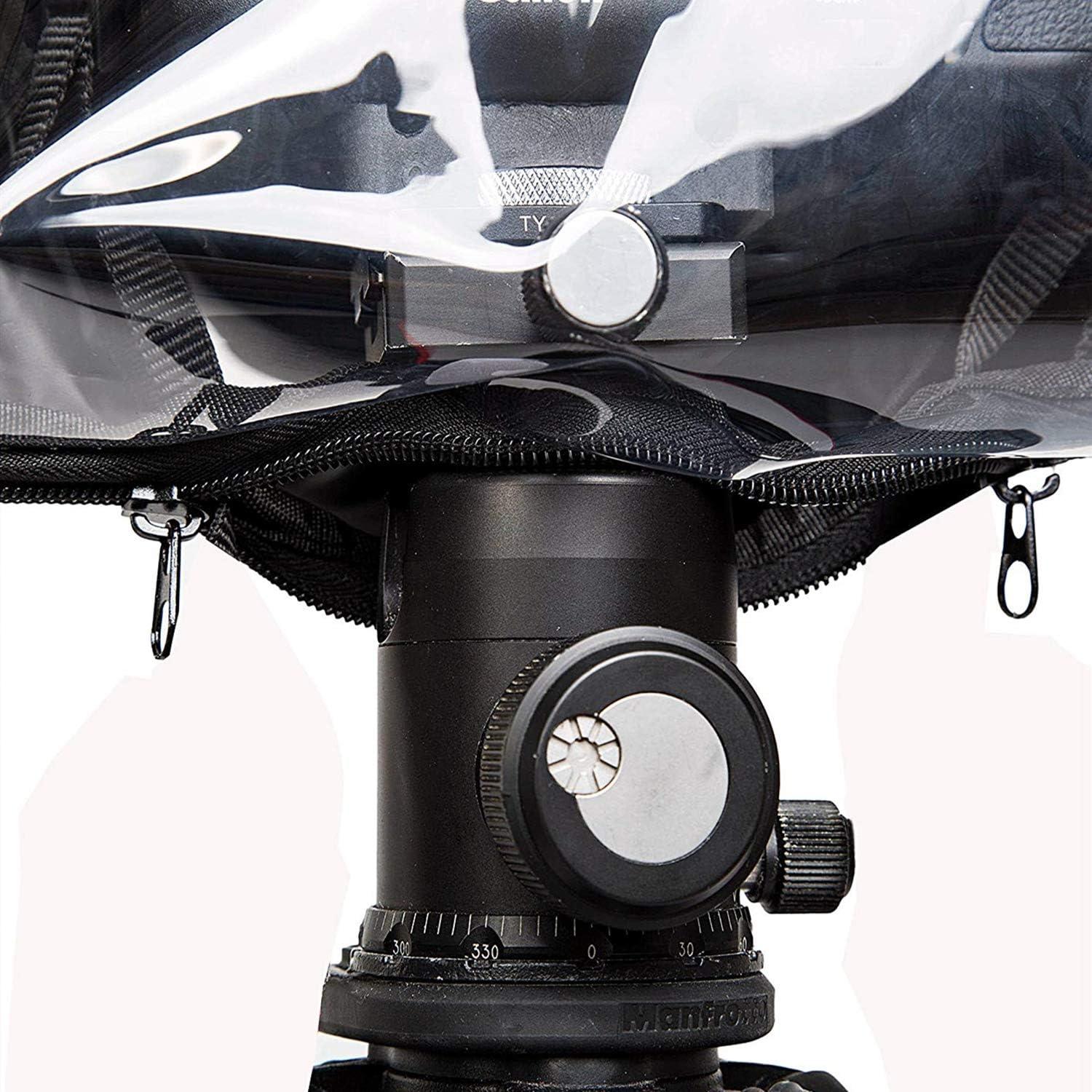 Cubierta de Lluvia WANBY para Cámara DSLR Impermeable Negra
