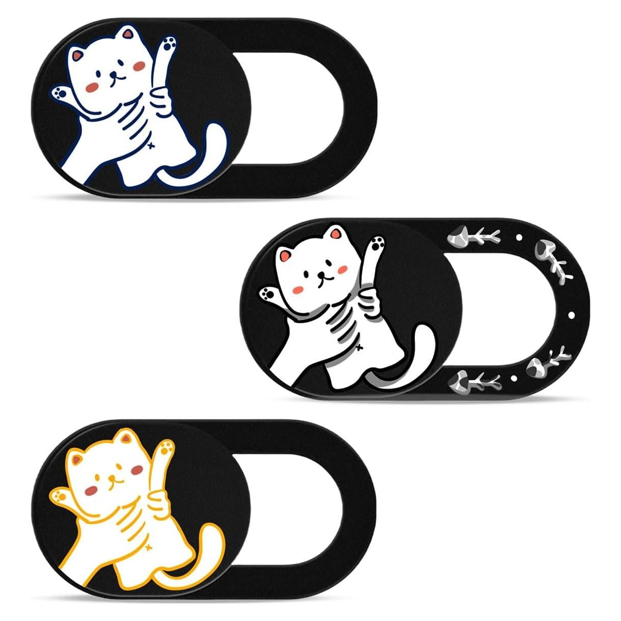 Cubierta deslizante para cámara DR. PANDACAT - 3 Pack