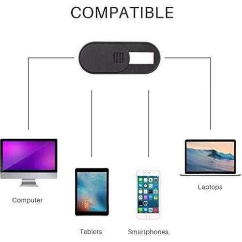 Cubierta de Webcam LUC Ultra Delgada - Paquete de 6 Unidades