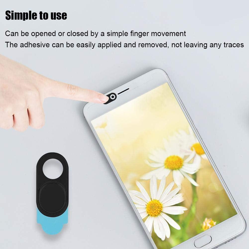 Cubierta de Webcam ASHATA Ultra Fina Negra - 3 Piezas