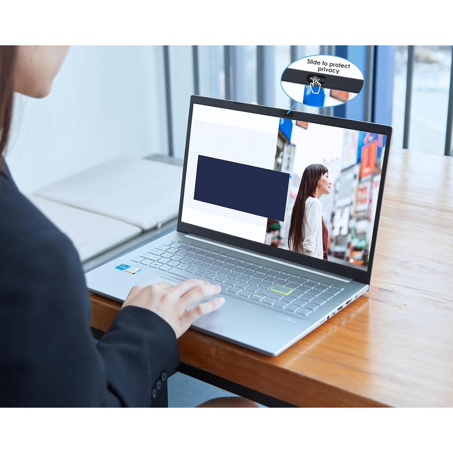 Cubierta Deslizante de Privacidad para Cámara Web DS. ESTILO DISTINTIVO - 6 Piezas