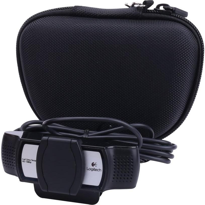 Funda Dura Aenllosi para Webcam Logitech C920/C922 - Negro