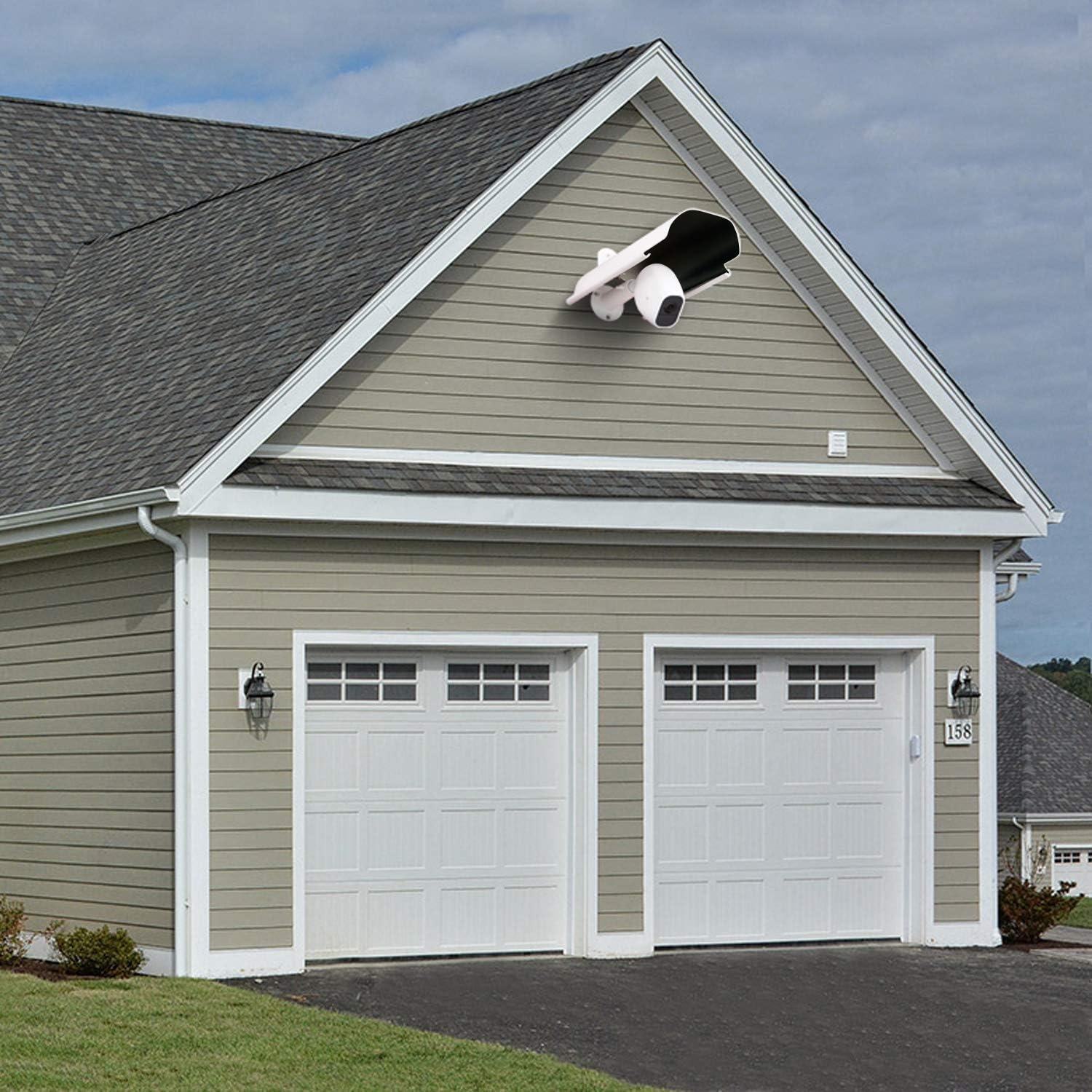 Cubierta para cámara Uogw blanca, protección sol y lluvia, 27x14cm