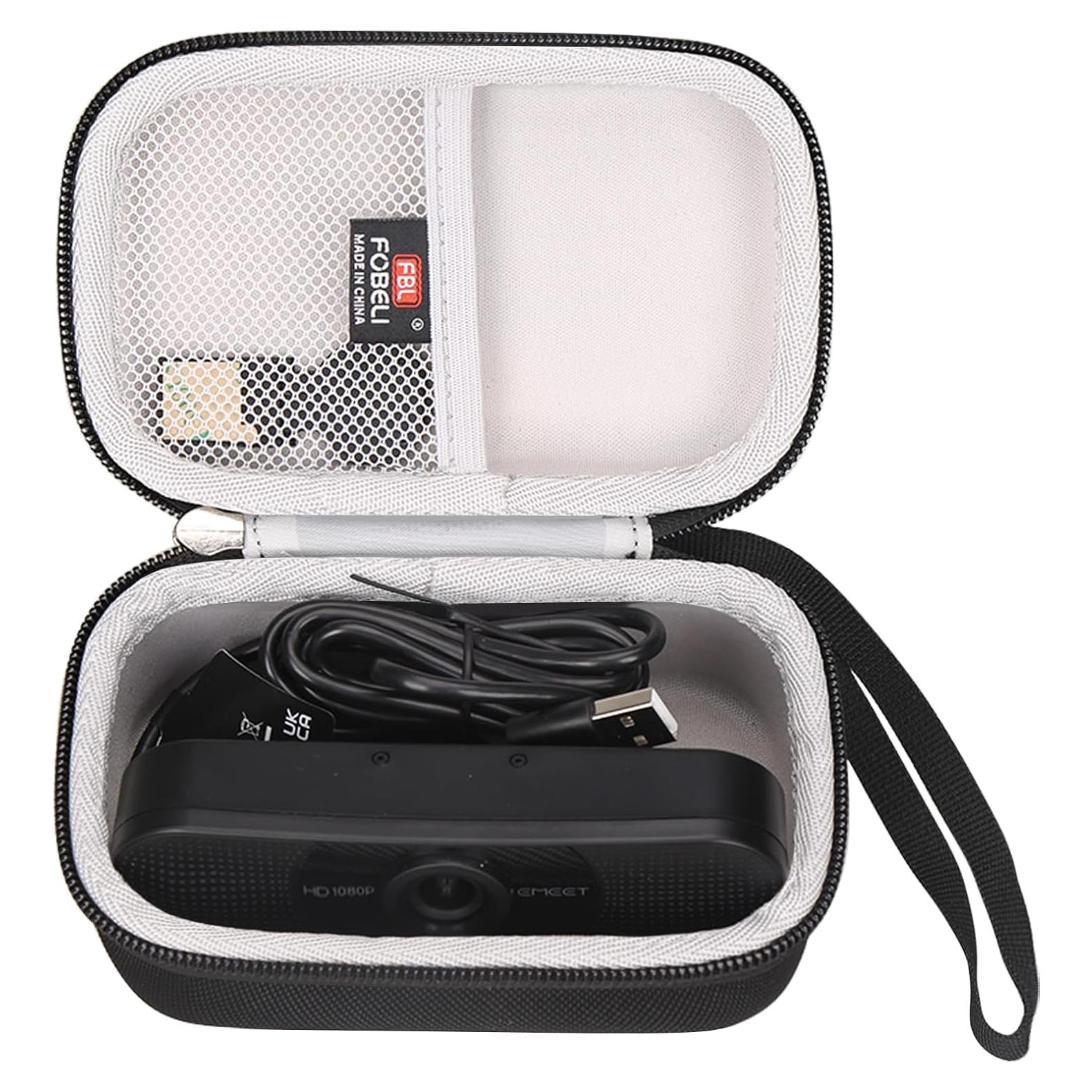 Funda Dura EVA FBLFOBELI para Cámaras Web eMeet y Logitech