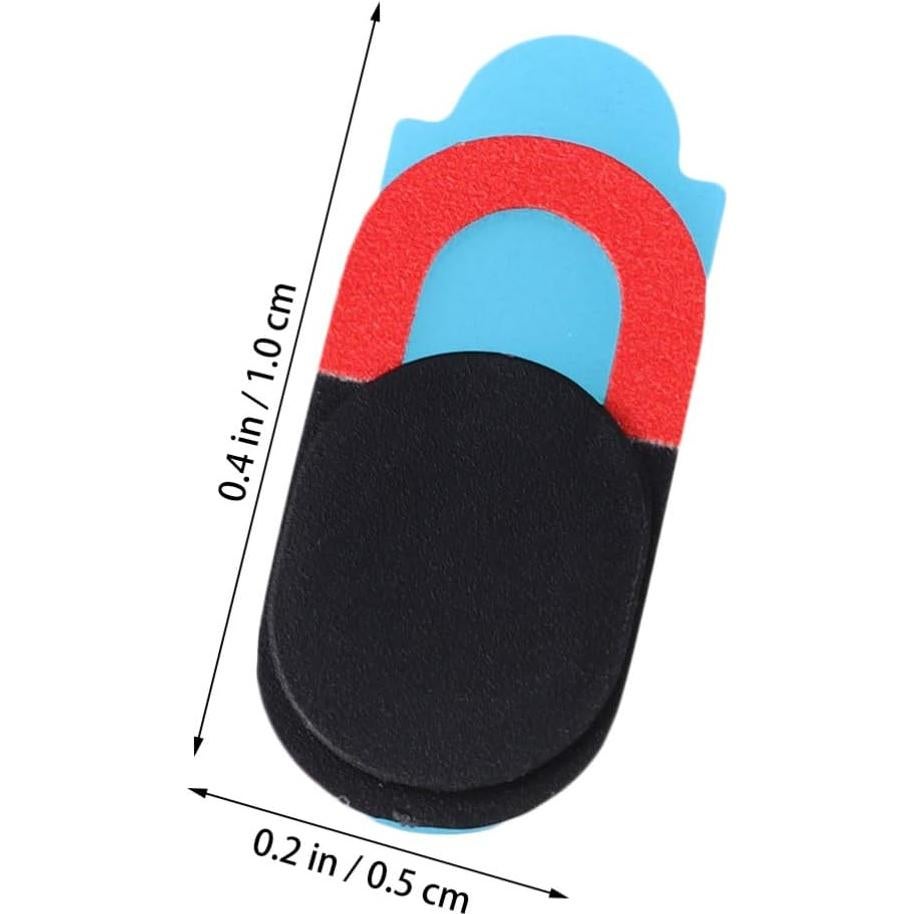 Cubierta de Webcam Uonlytech 6PCS Negro para Privacidad