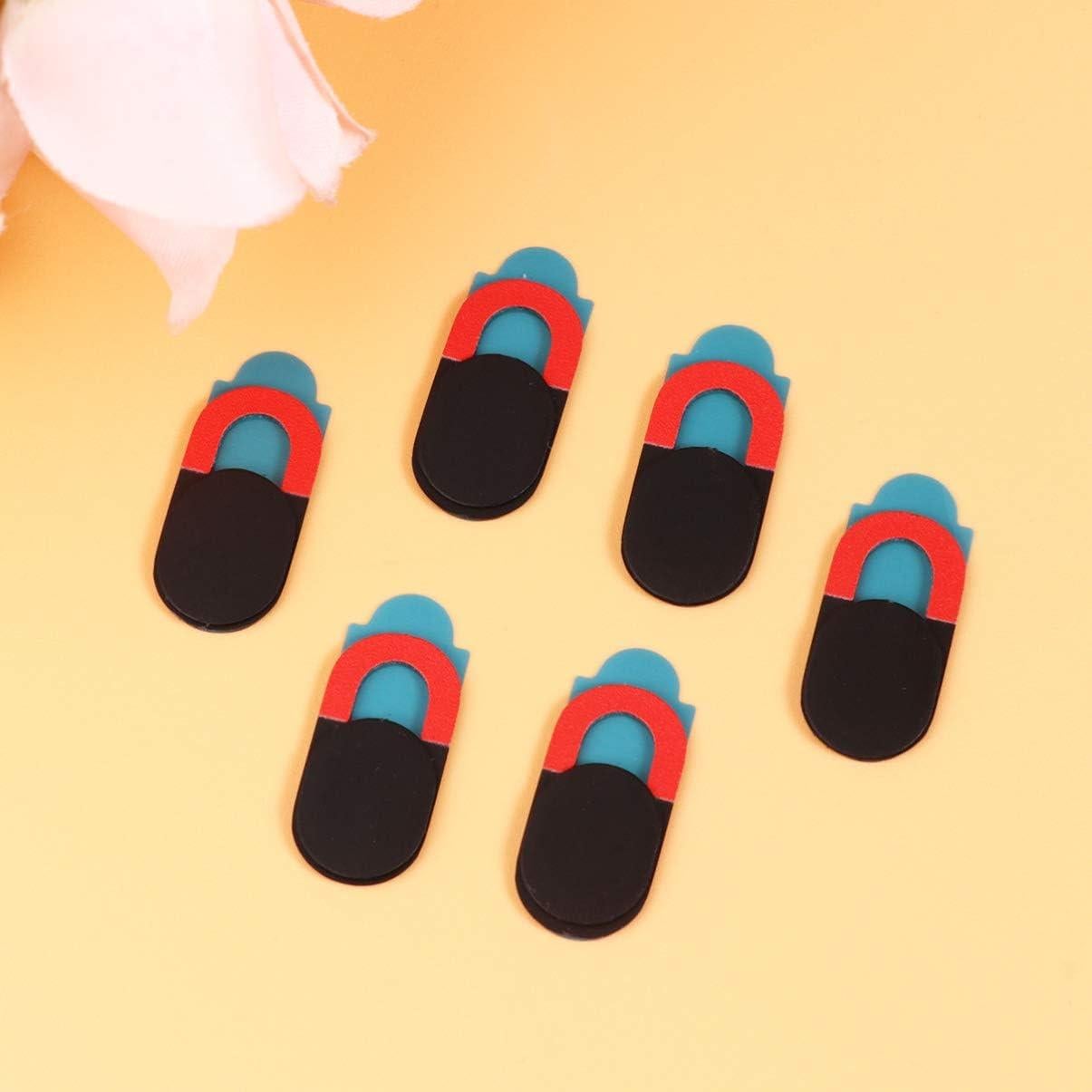 Cubierta de Webcam Uonlytech 6PCS Negro para Privacidad