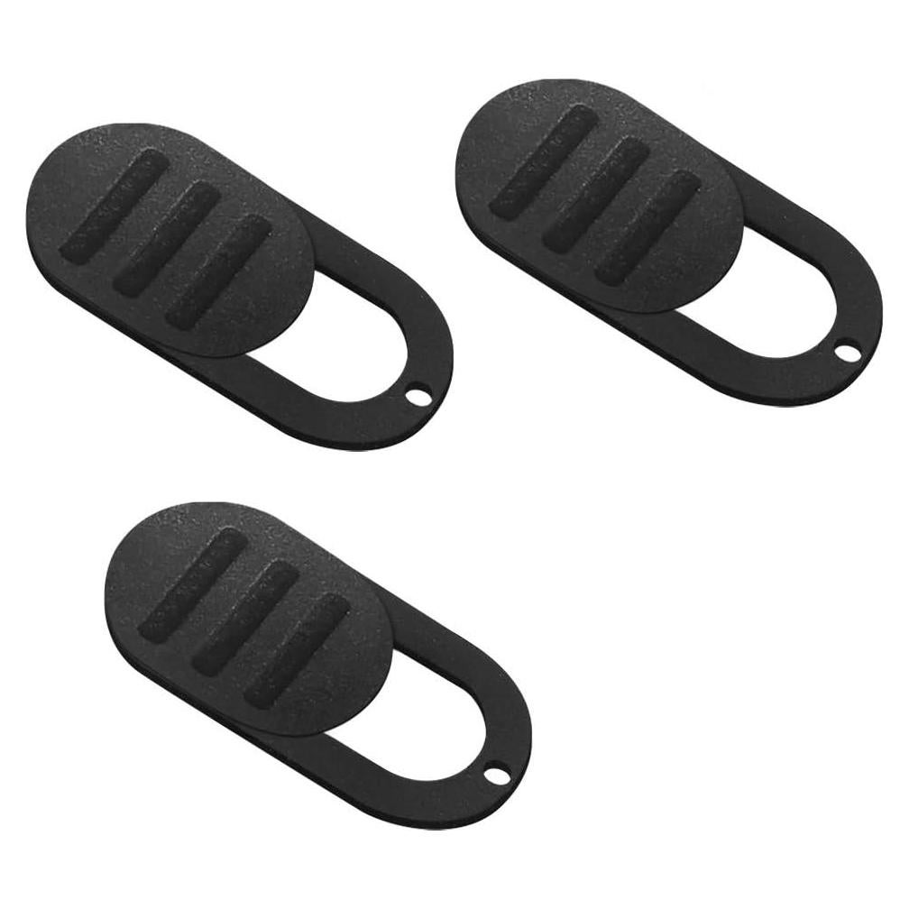 Laptop Camera Cover Slide, Textured Ultra-Thin 0.03 Inch Webcam Cover for iPhone iPad MacBook iMac Camera Blocker Slider Great for Privacy [3-Pack]