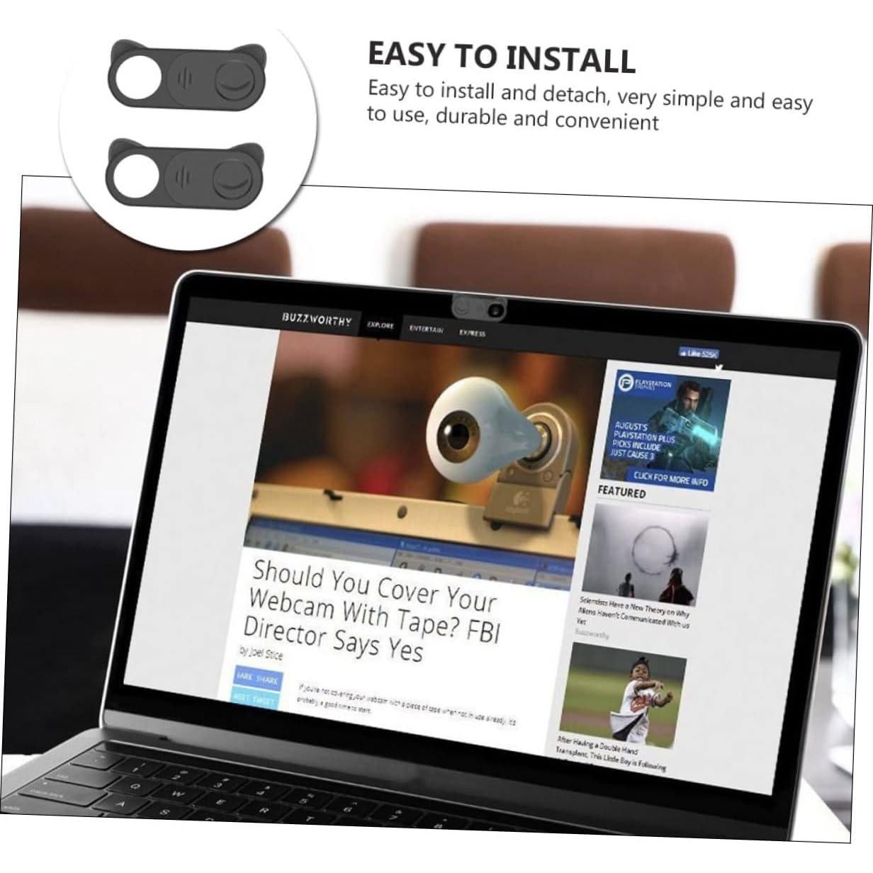 Cubierta de Privacidad para Webcam Artibetter 2 Piezas