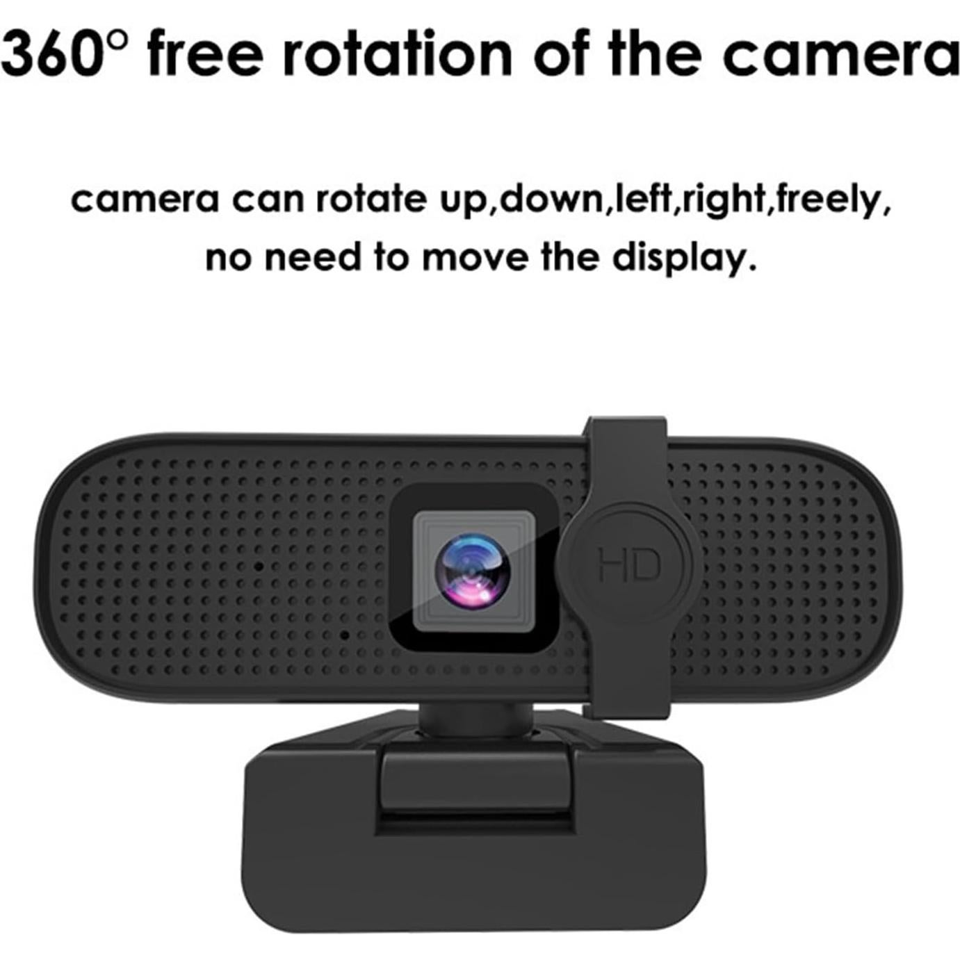 Webcam 4K Sanpyl con Autofoco y Micrófono USB para PC