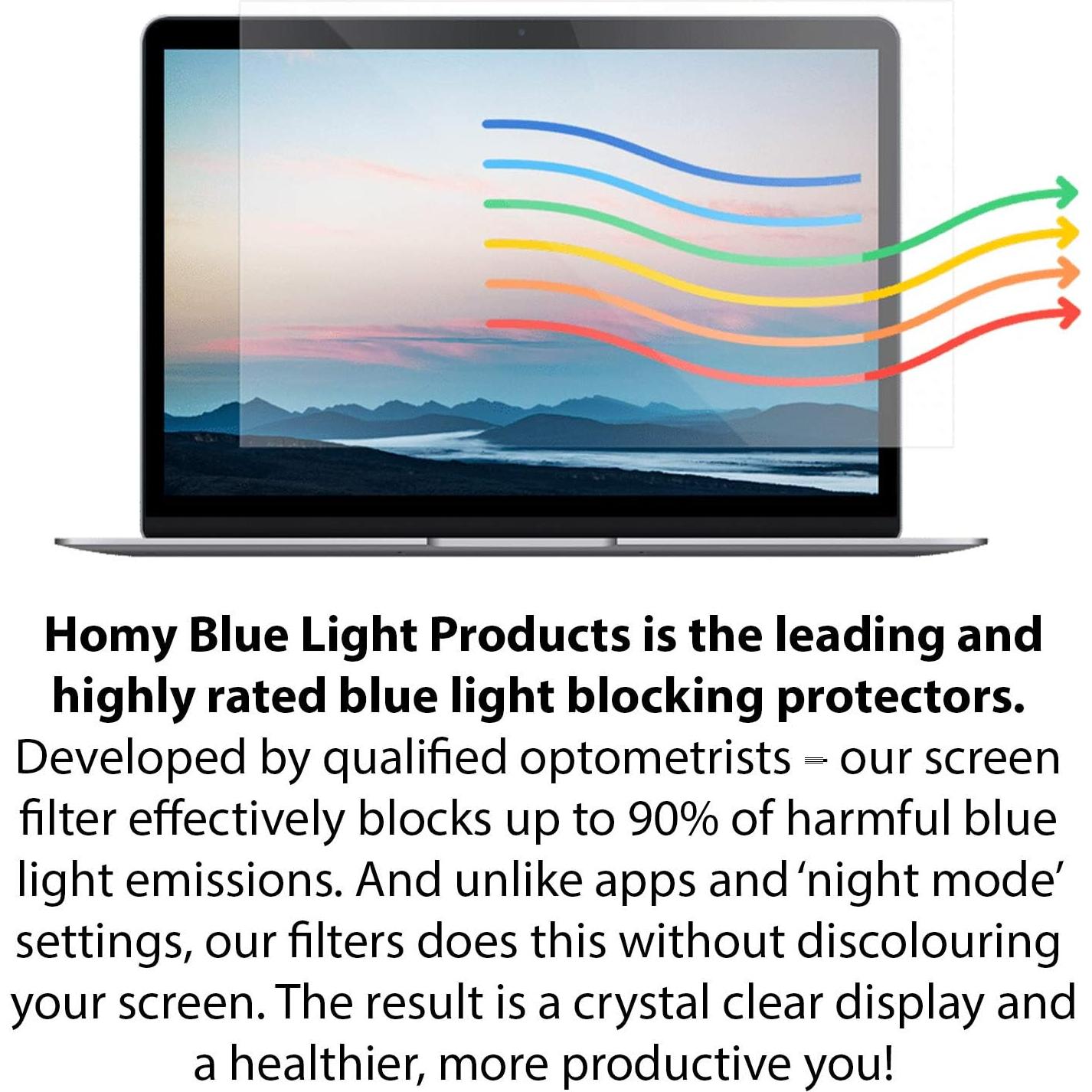 Protector de Pantalla Homy para MacBook Air 13" + Cubierta Teclado TPU