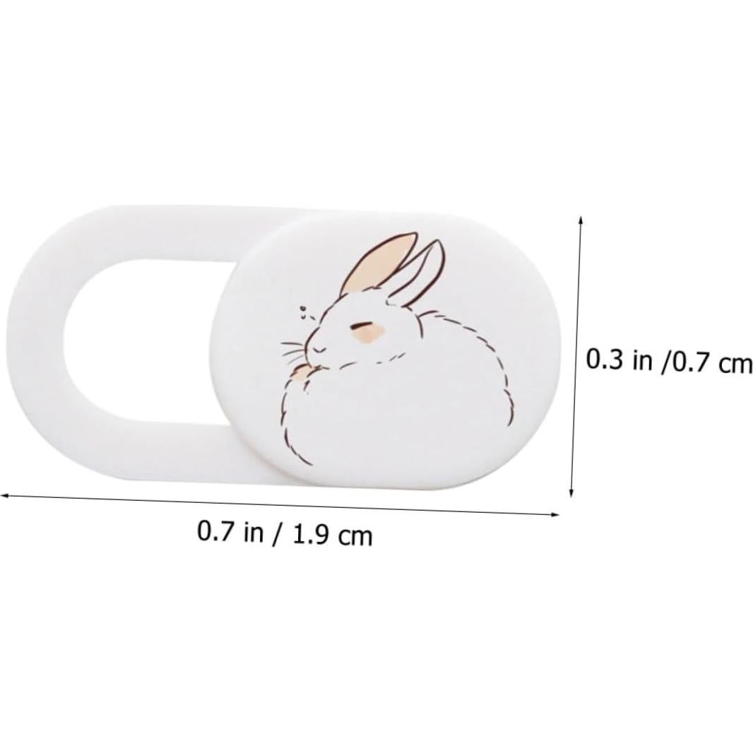 Artibetter 3 Piezas Cubierta de Privacidad Webcam Blanca