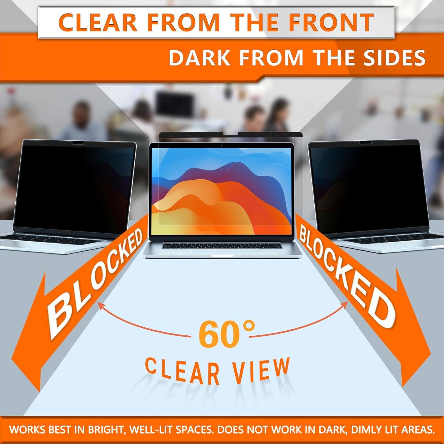 Pantalla de Privacidad ZOEGAA para MacBook Pro 12" - Antirreflejo