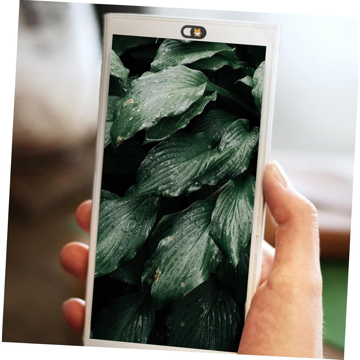 6pcs Year of The Tiger Protection Cover Computer Laptop Camera Protector Tablet Laptop Sliding Cam Blocker Web Camera Caps Hoods Webcam Lens Caps Hood Protectors Flat