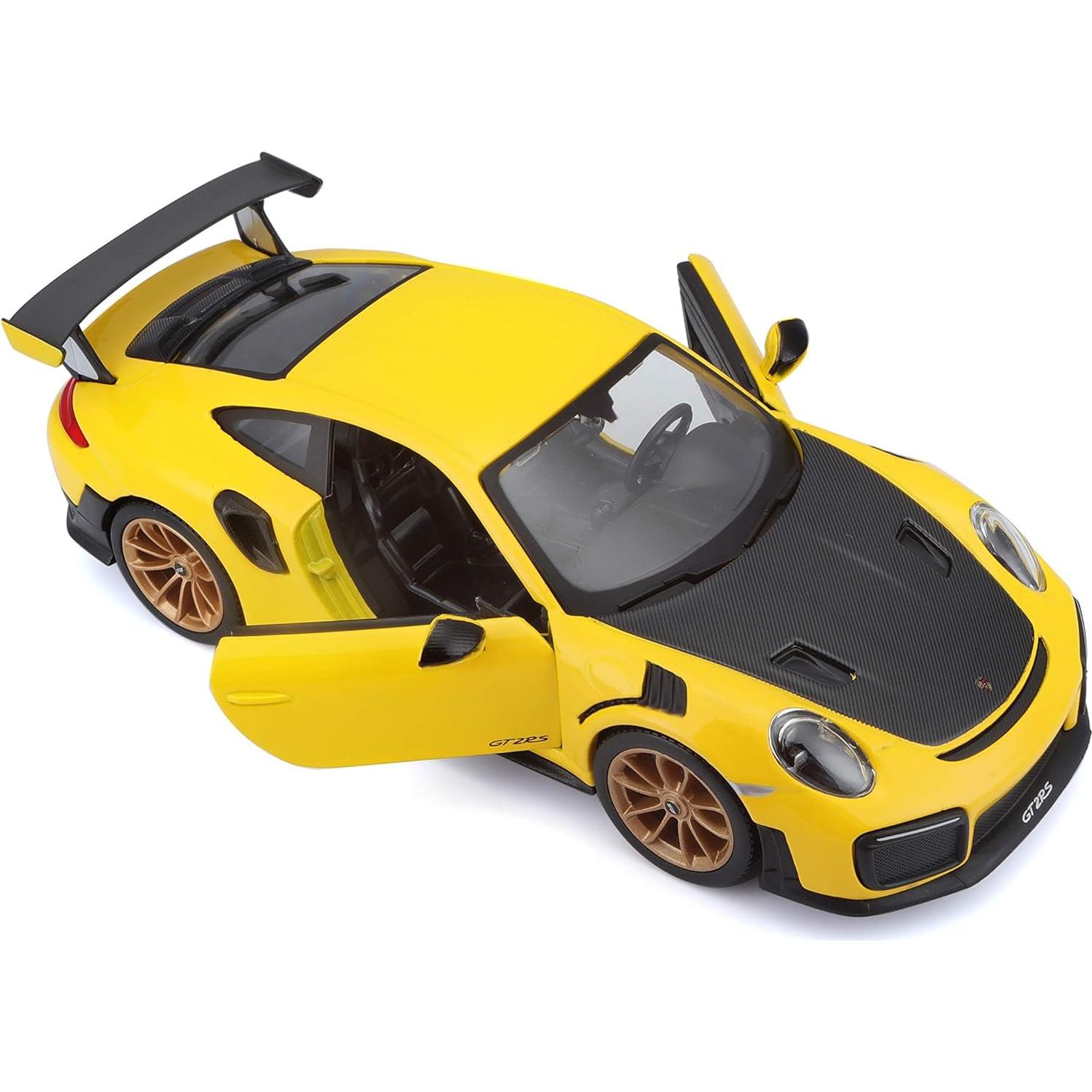 Maisto Porsche 911 GT2 RS Amarillo 1/24 Edición Especial
