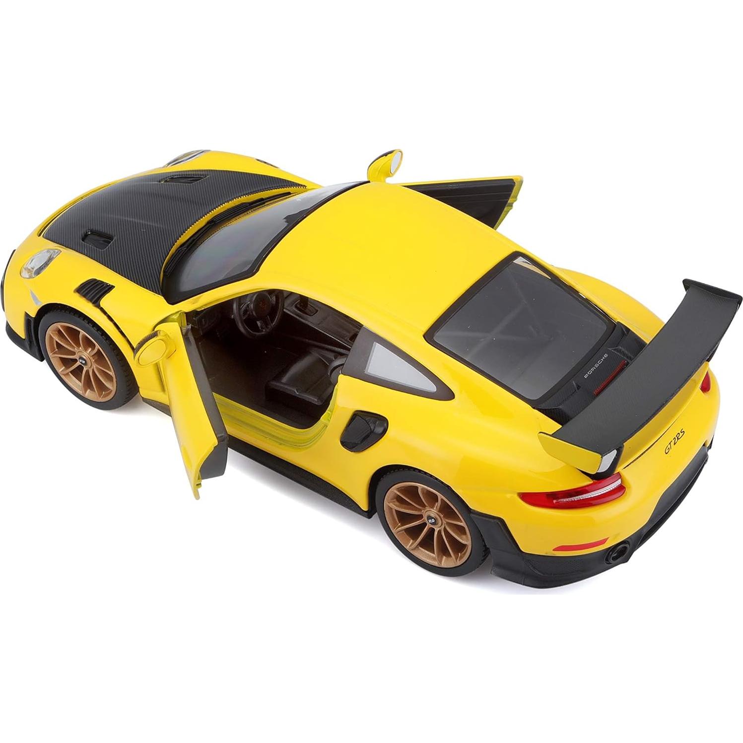 Maisto Porsche 911 GT2 RS Amarillo 1/24 Edición Especial