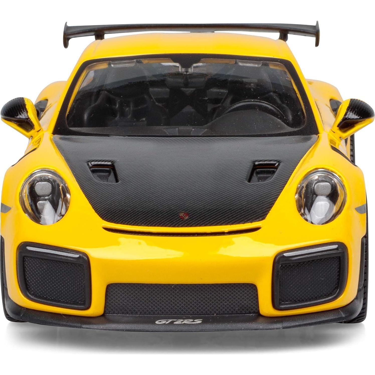 Maisto Porsche 911 GT2 RS Amarillo 1/24 Edición Especial