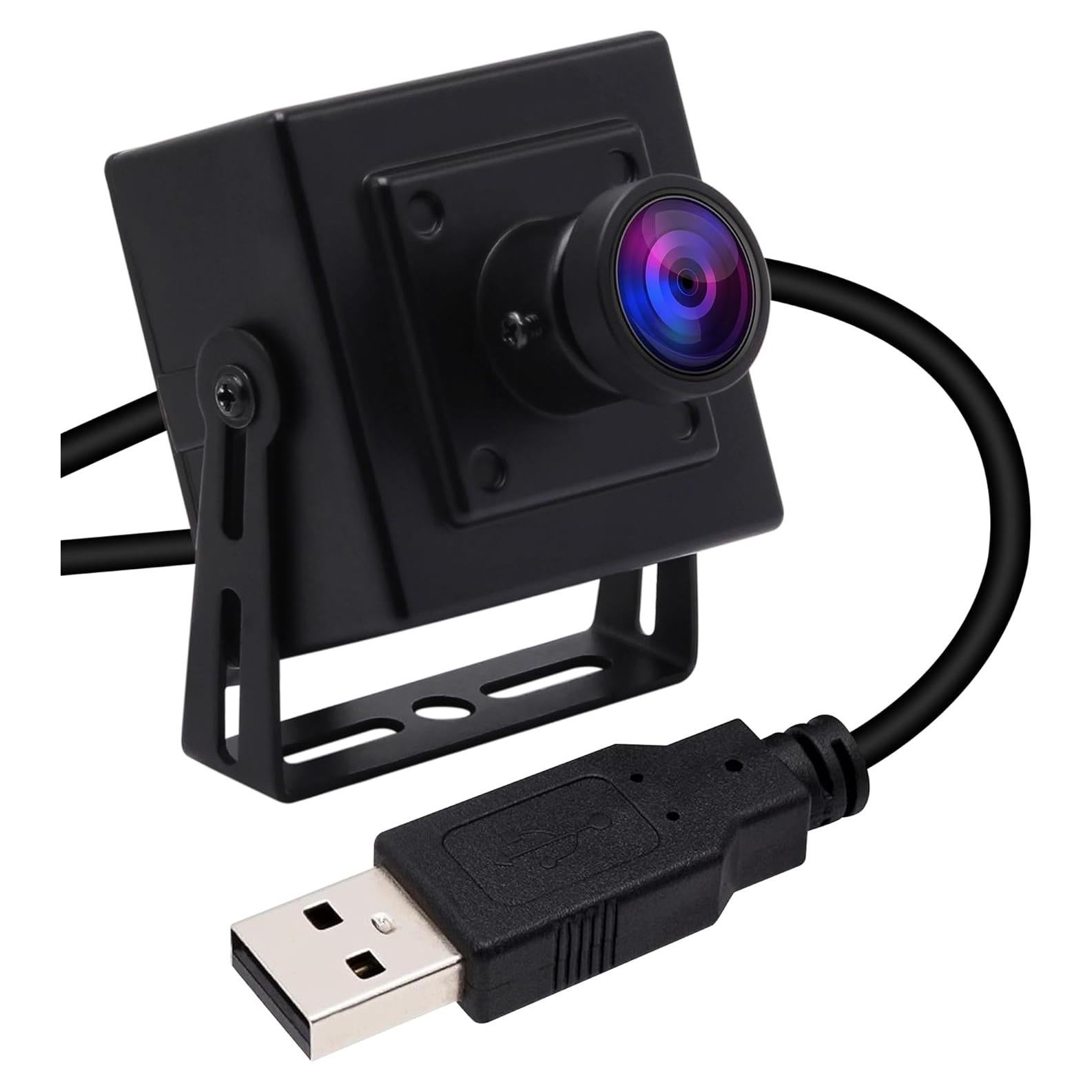 Cámara Web USB SVPRO 5MP HD Lente Ojo de Pez 170°