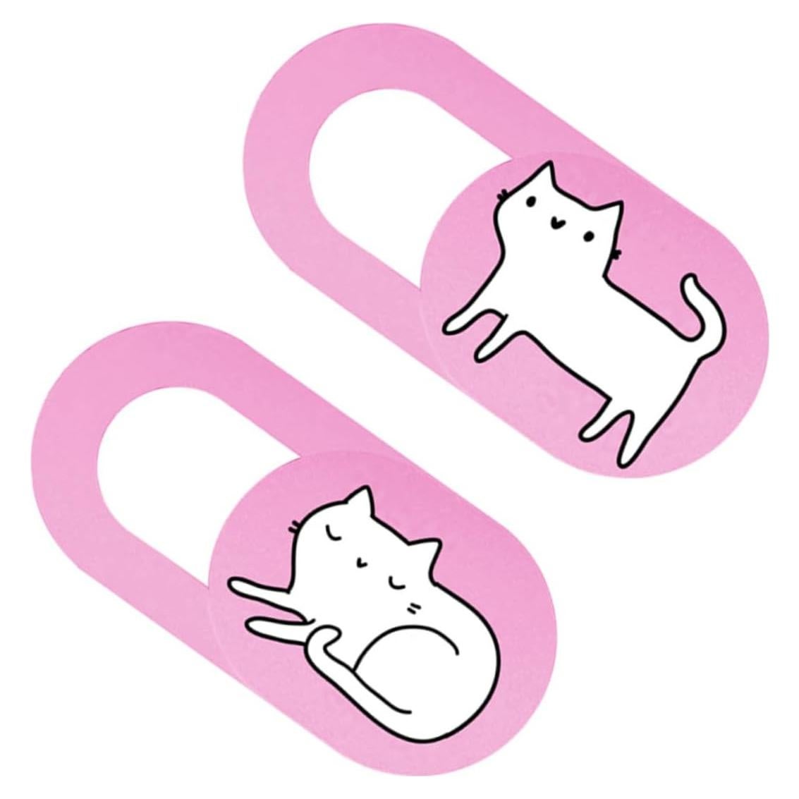 Cubierta de Cámara Happyyami 2 Piezas Rosa Deslizante Privacidad