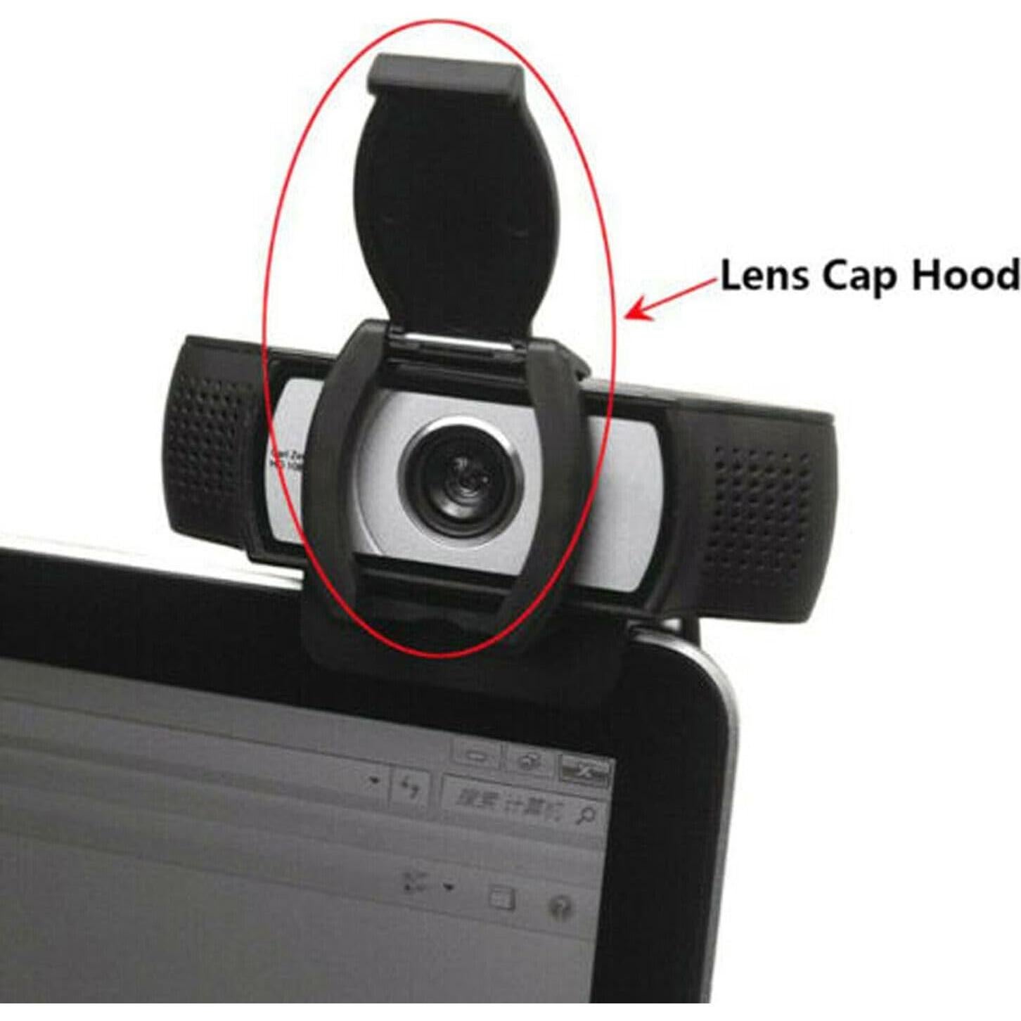 for logitech Webcam Cover, External Web cam Privacy Lens Cover for logitech C920 C922 C930e Privacy Shutter Lens Cap Hood Cover