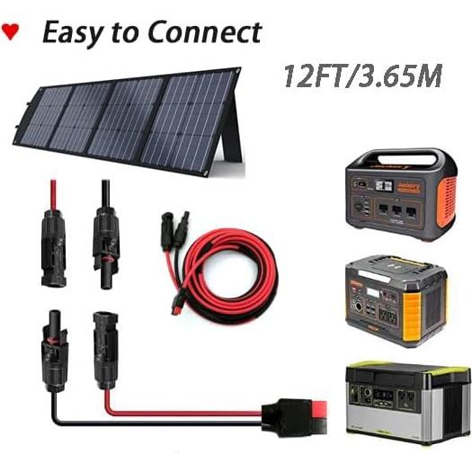 Kit de Panel Solar Magiktech 10AWG 3,66m Carga Solar