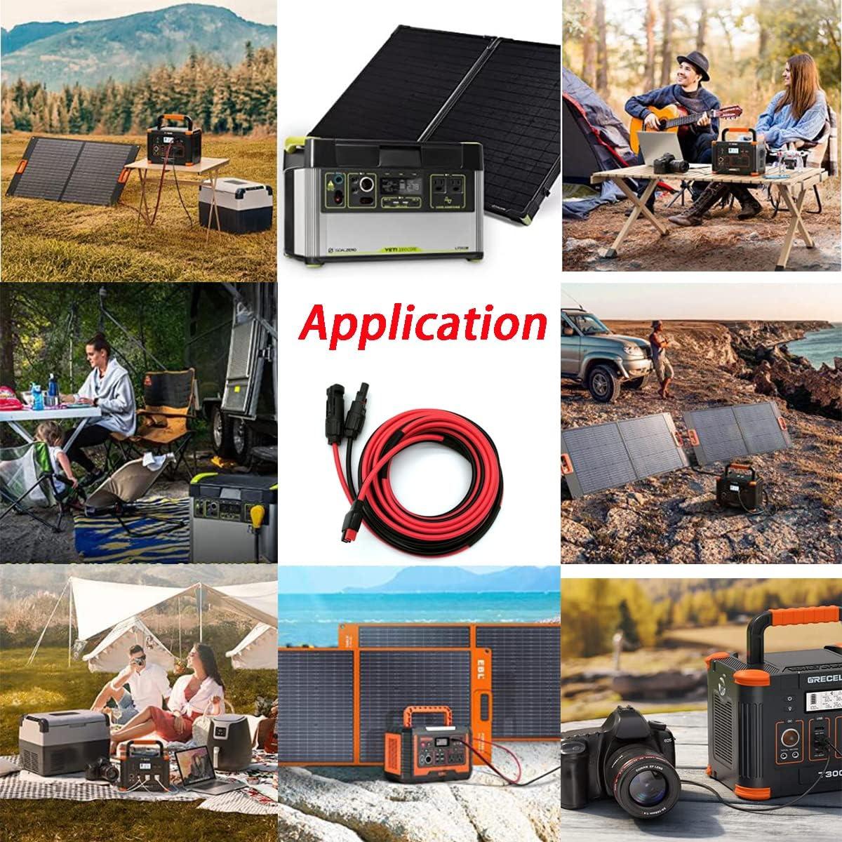 Kit de Panel Solar Magiktech 10AWG 3,66m Carga Solar