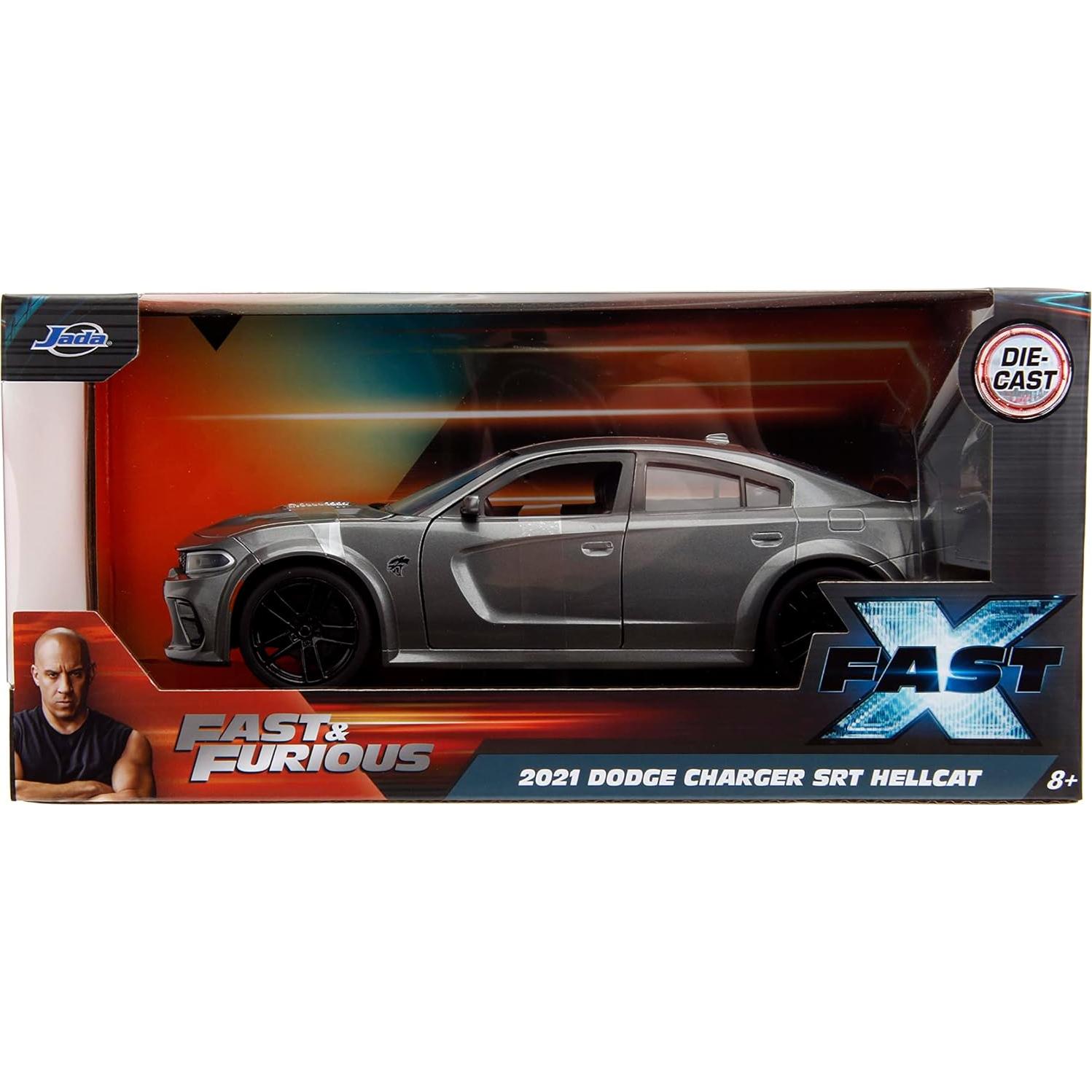 Dodge Charger SRT Hellcat 1:24 Jada Toys Rápido y Furioso
