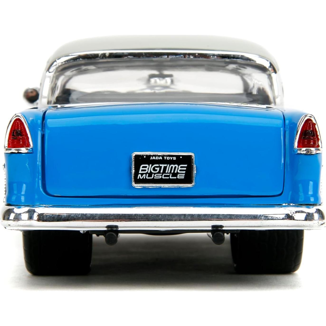Coche Die-Cast 1:24 Jada Toys Chevrolet Bel-Air 1955 Gris/Azul