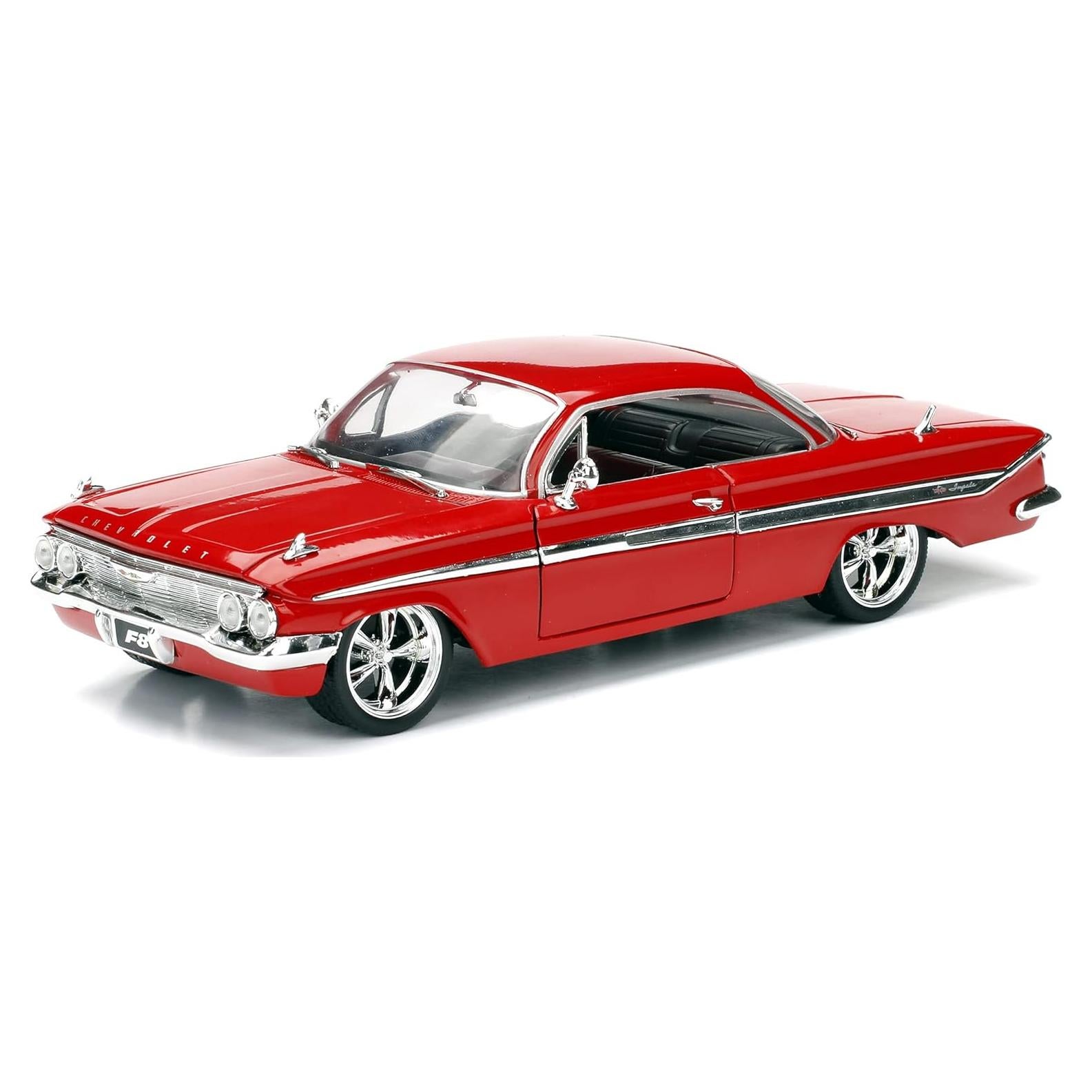 Jada Toys Chevy Impala Diecast 1:24 Rojo - Rápido y Furioso