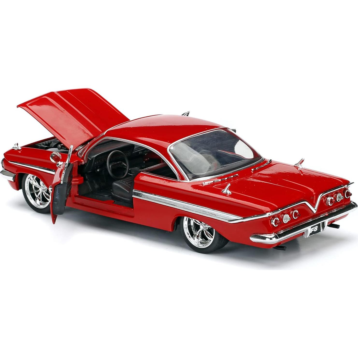 Jada Toys Chevy Impala Diecast 1:24 Rojo - Rápido y Furioso
