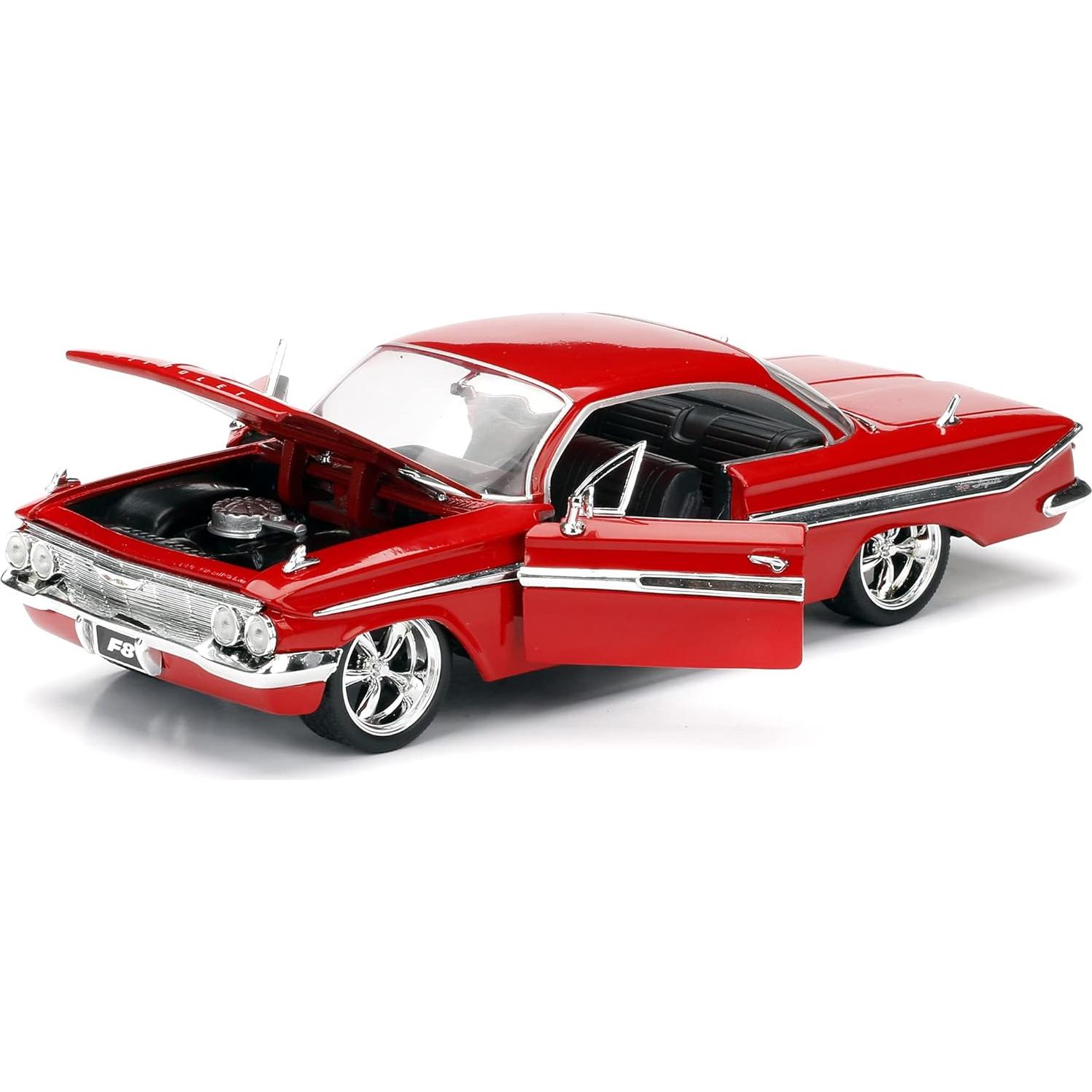 Jada Toys Chevy Impala Diecast 1:24 Rojo - Rápido y Furioso