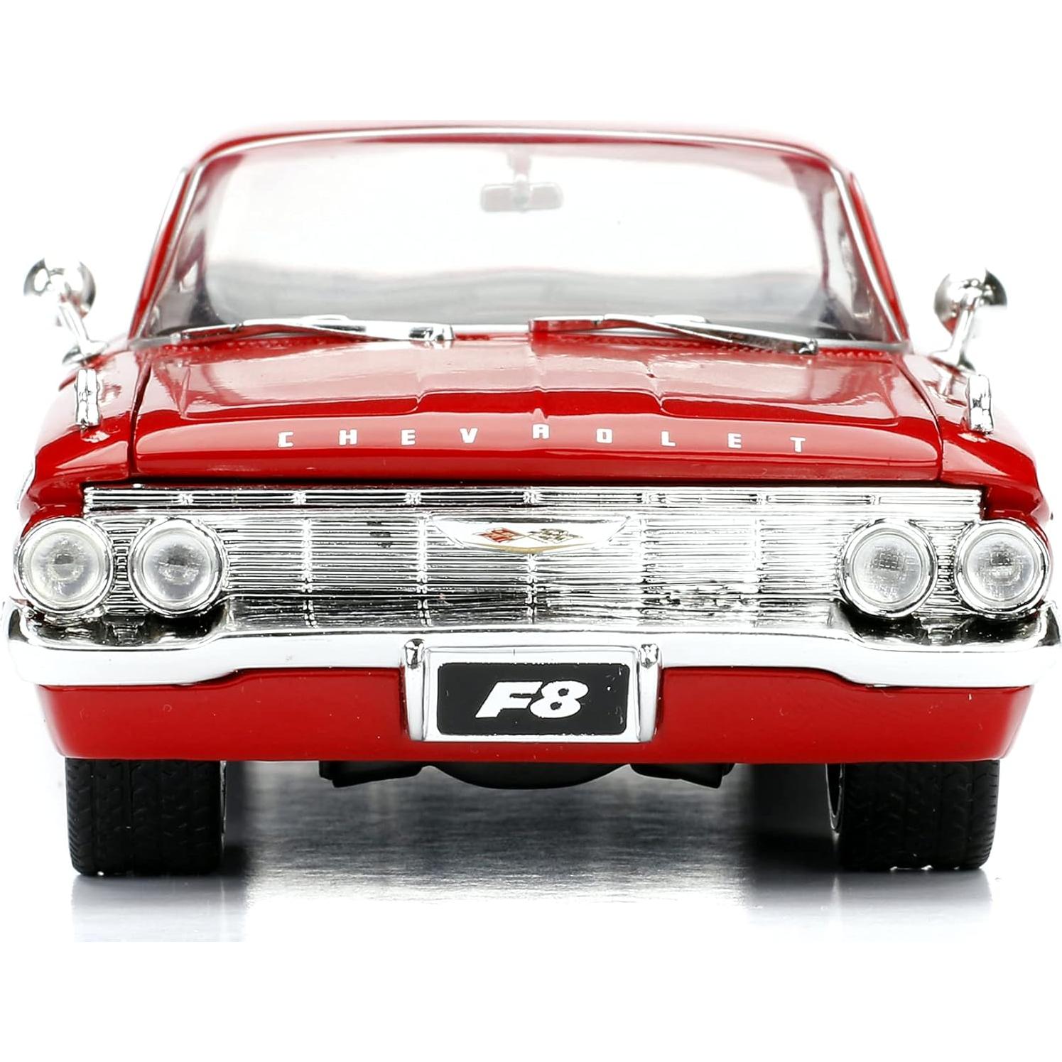 Jada Toys Chevy Impala Diecast 1:24 Rojo - Rápido y Furioso