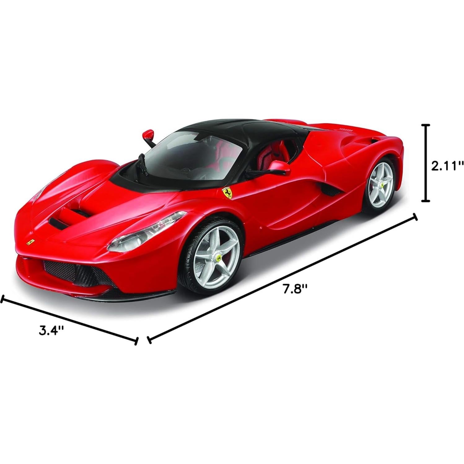 Maisto LaFerrari 1:24 Die-Cast Rojo con Detalles