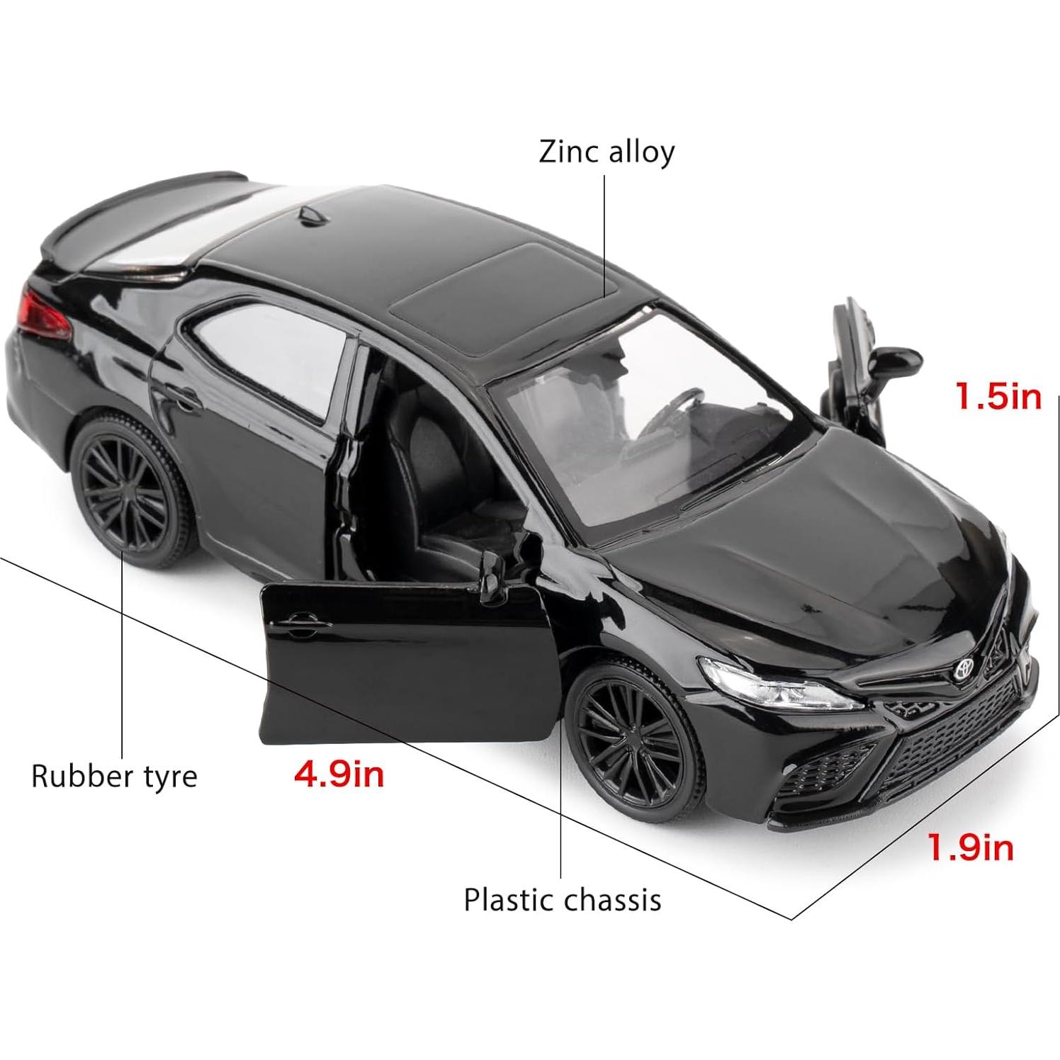 Coche de Juguete Metal RMZ City Camry XSE 1:36 Negro