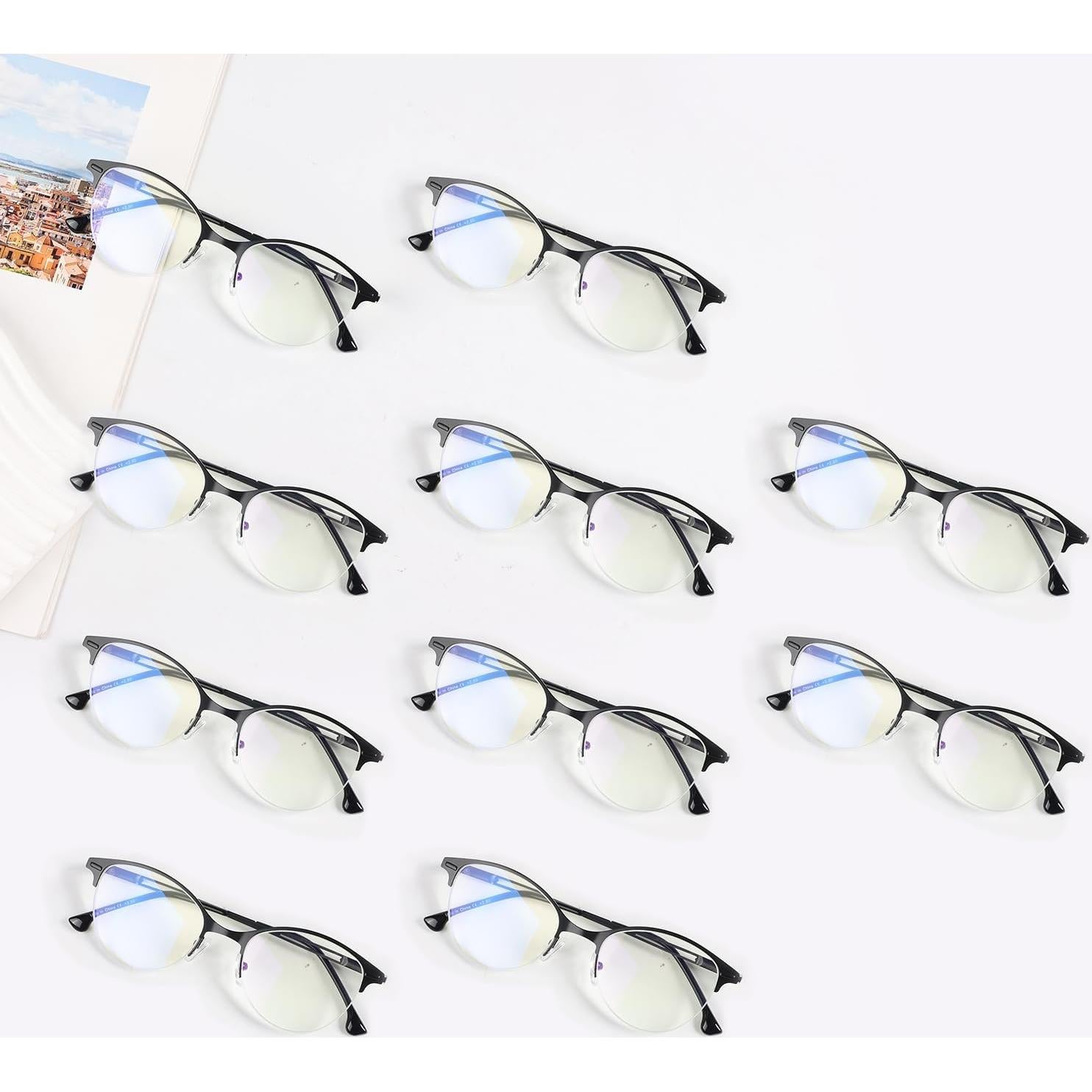 Eyekepper Gafas de Lectura Bloqueo Luz Azul 10 Paquete Unisex