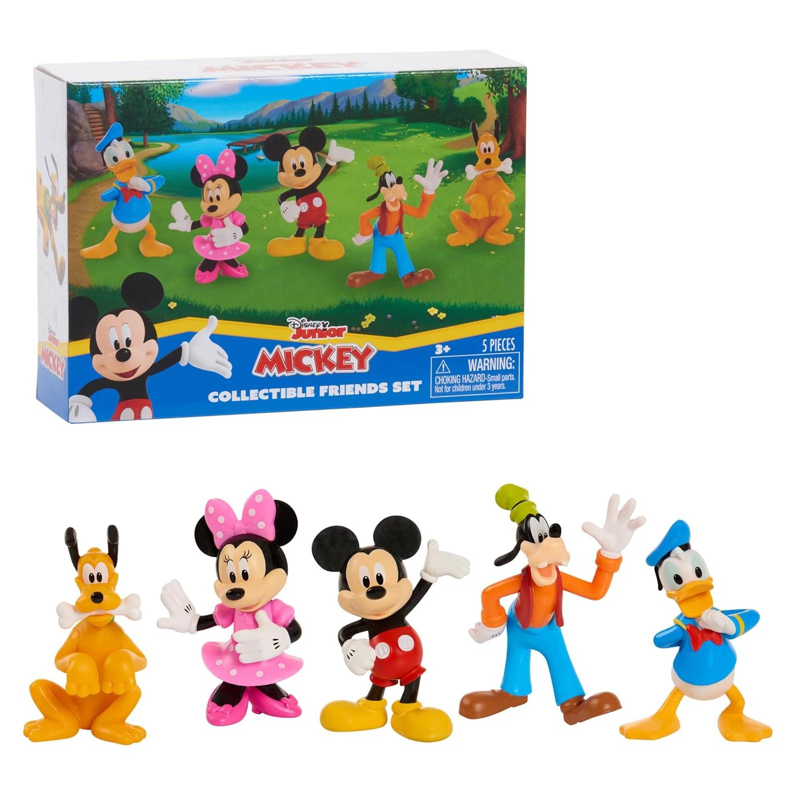 Conjunto de Figuras Coleccionables Mickey Mouse 5 Piezas Just Play