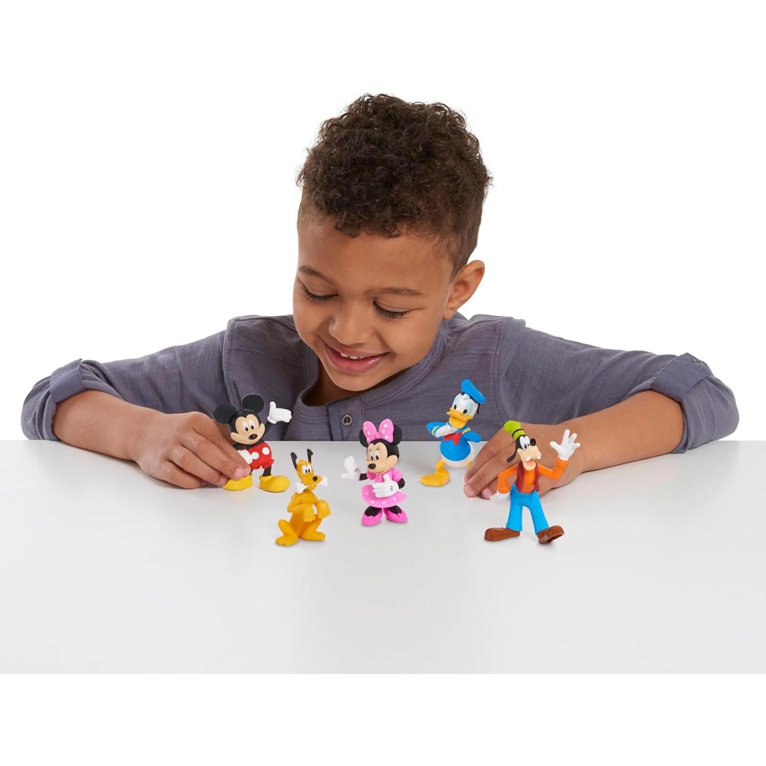 Conjunto de Figuras Coleccionables Mickey Mouse 5 Piezas Just Play