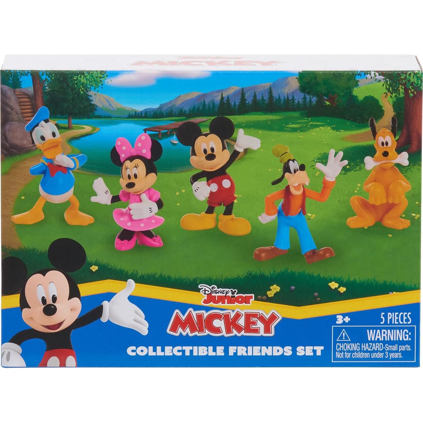 Conjunto de Figuras Coleccionables Mickey Mouse 5 Piezas Just Play