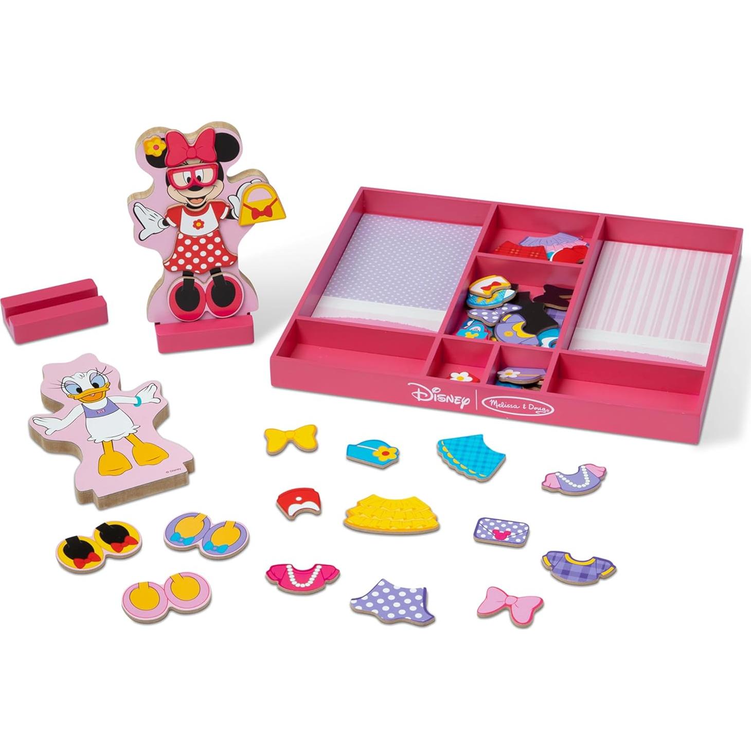 Juego de Muñecas Magnéticas Melissa & Doug Minnie y Daisy