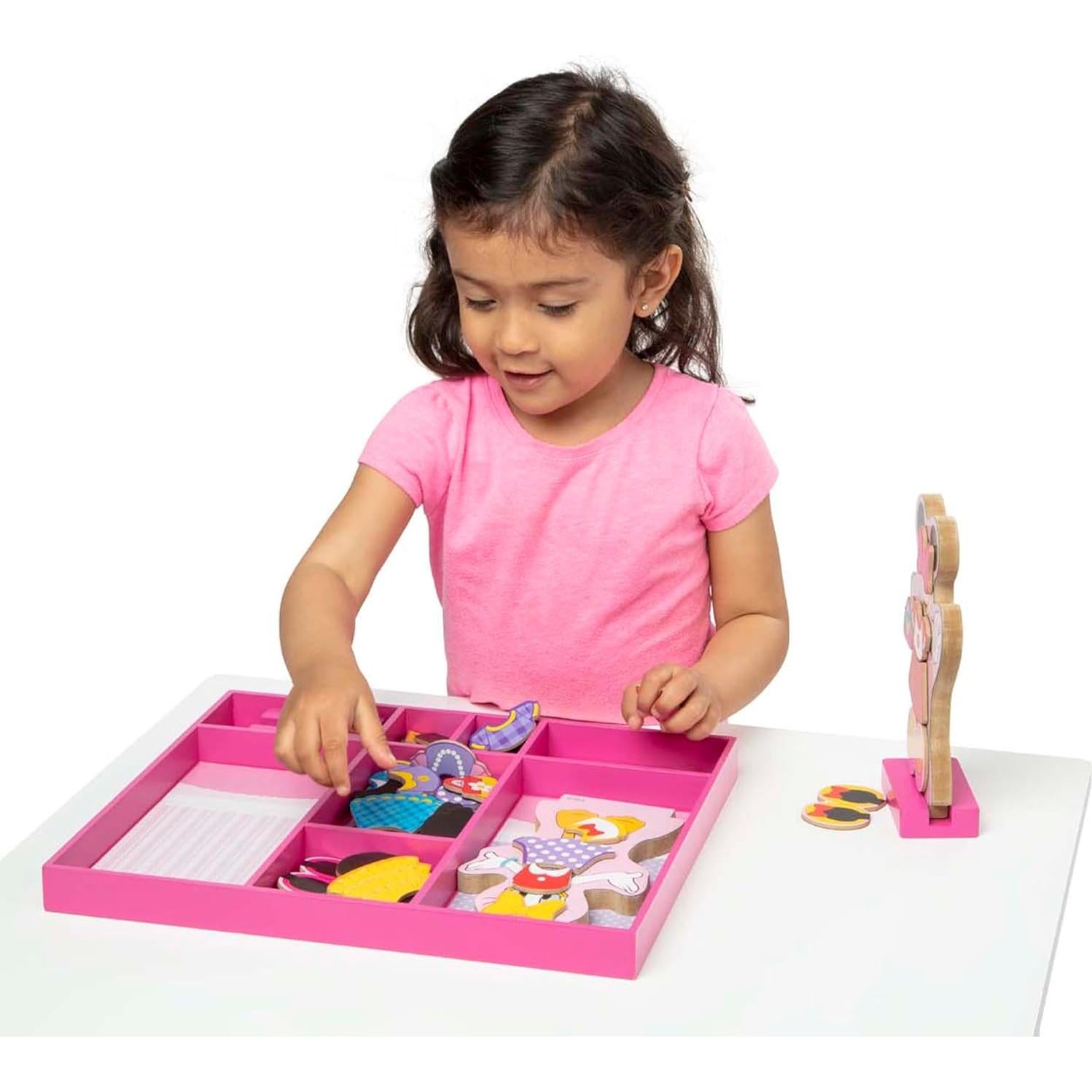 Juego de Muñecas Magnéticas Melissa & Doug Minnie y Daisy