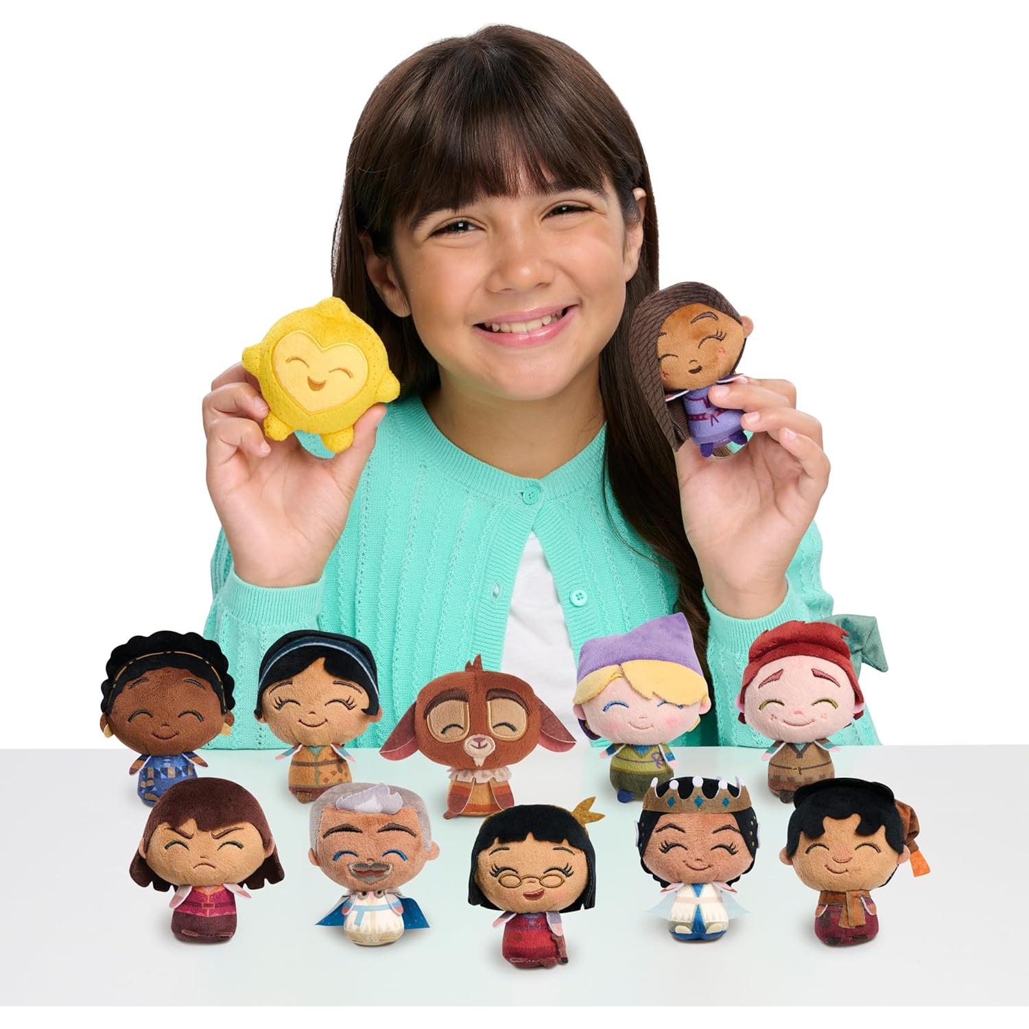 Peluche Mini Disney Wish Just Play 8,89 cm 2 Cápsulas