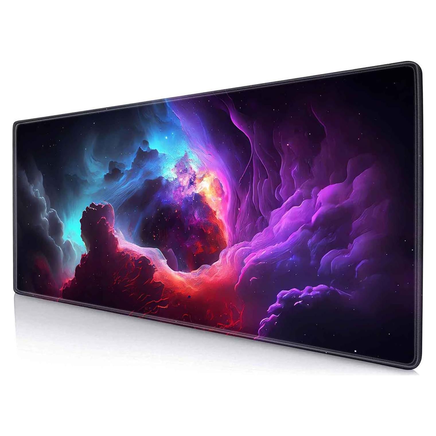 Alfombrilla de Escritorio IMAYONDIA Galaxia Brillante 800x300mm