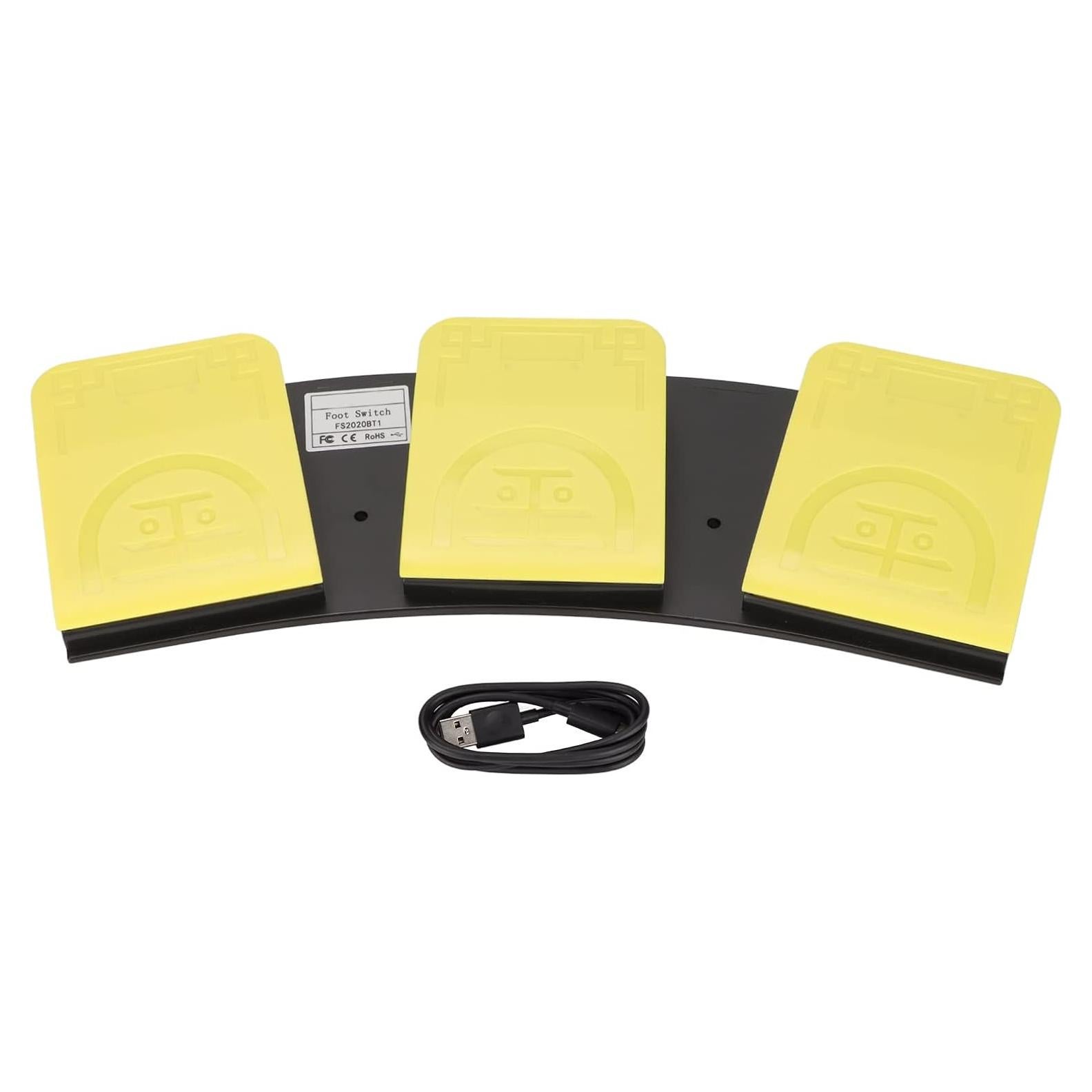 Pedal de Pie USB Genérico FS2020BT1 Programable Mecánico