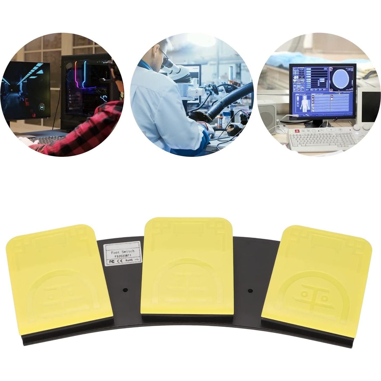 Pedal de Pie USB Genérico FS2020BT1 Programable Mecánico